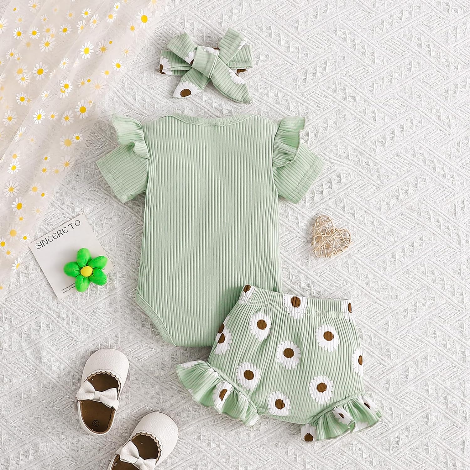 Adorable 3PC Baby Outfit