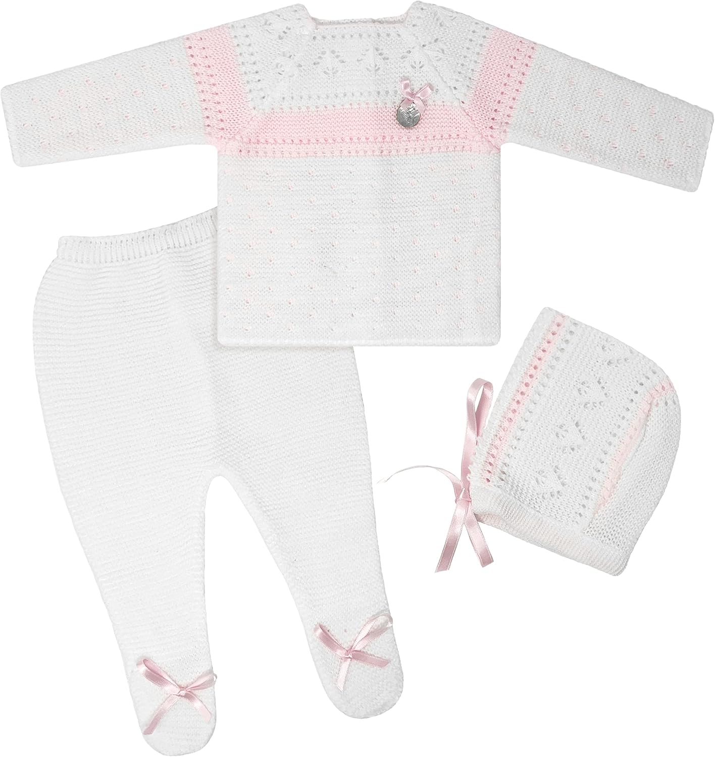 Adorable Baby Knitted Outfit