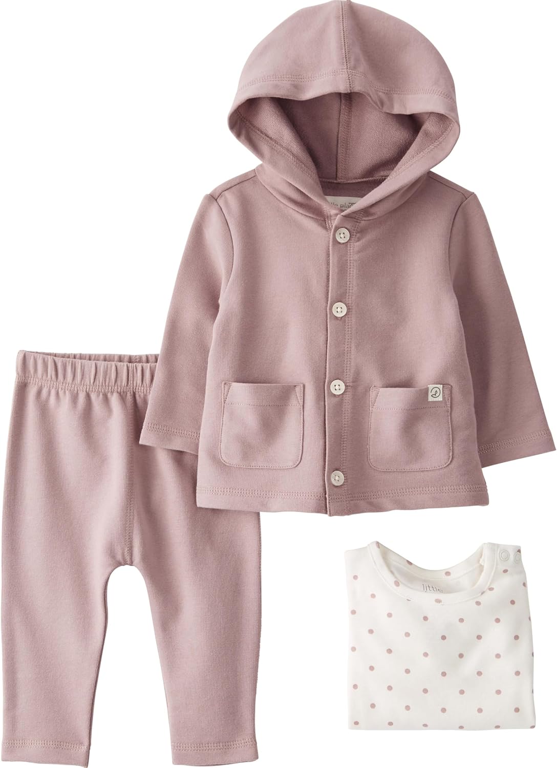 Little Planet by Carters 3-Piece Organic Cotton Cardigan Set for Baby