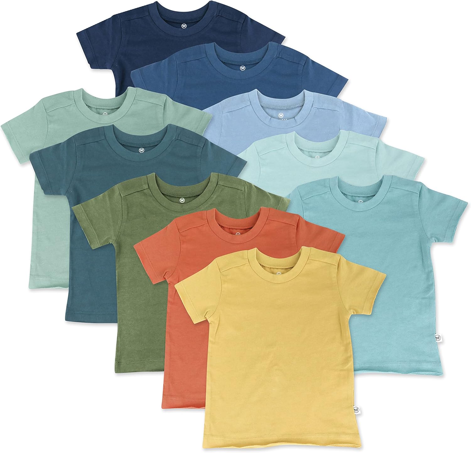HonestBaby Multipack Organic Cotton T-Shirts for Babies