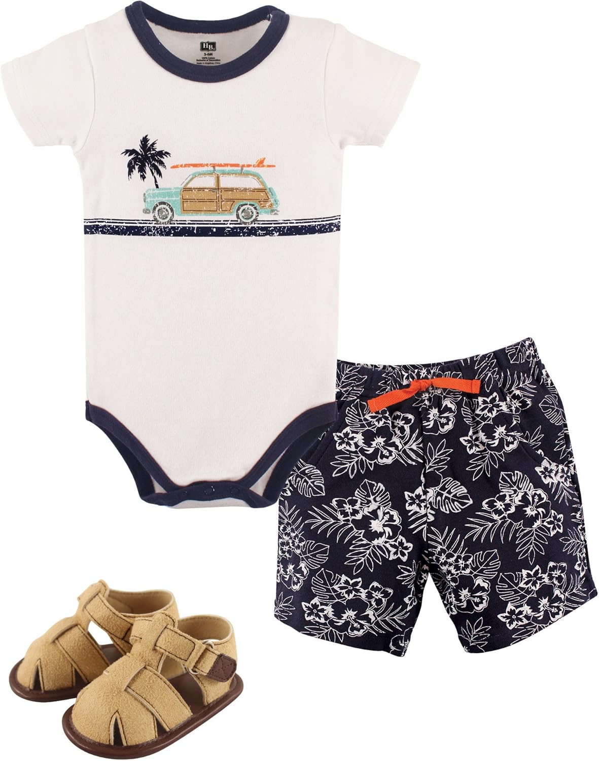 Hudson Baby Unisex Cotton Toddler Set