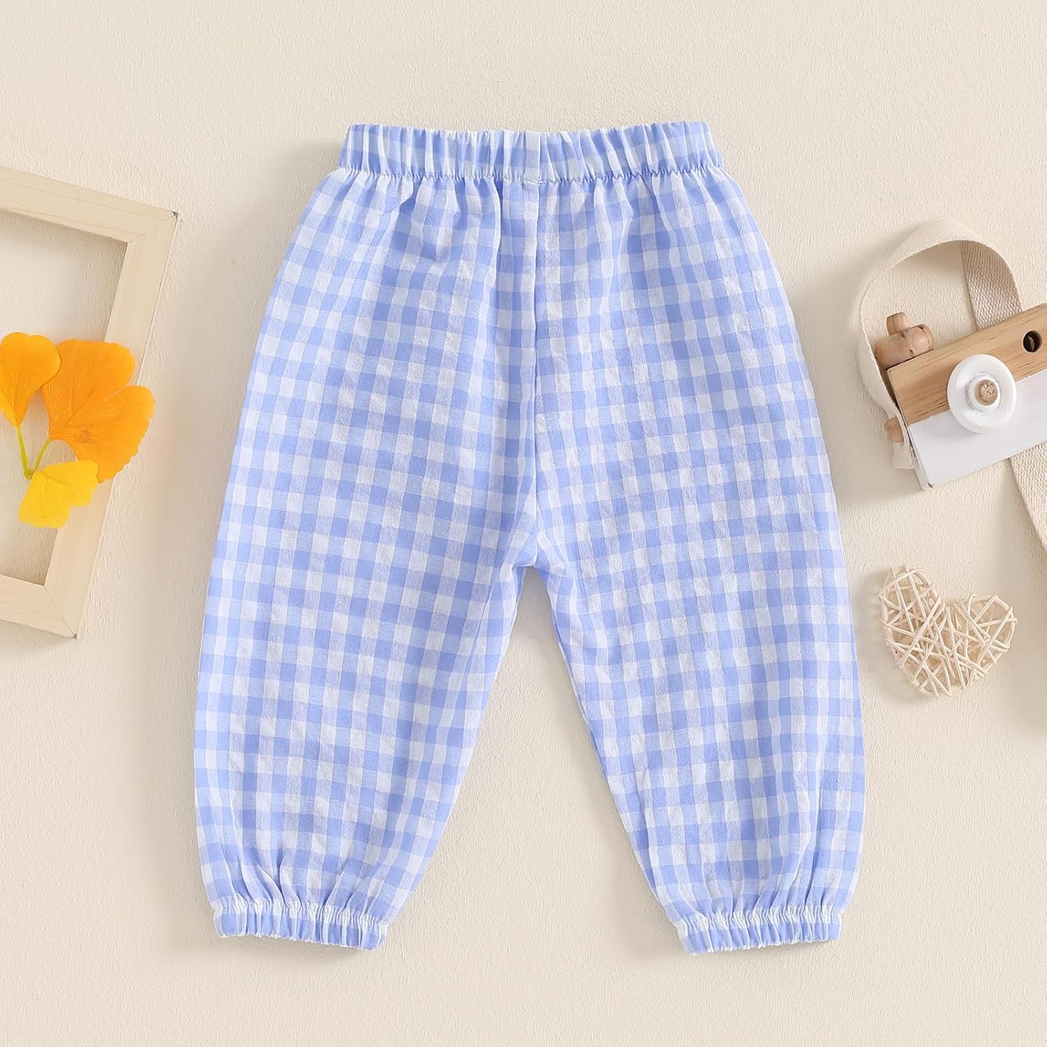 Cute Checked Pants for Kids