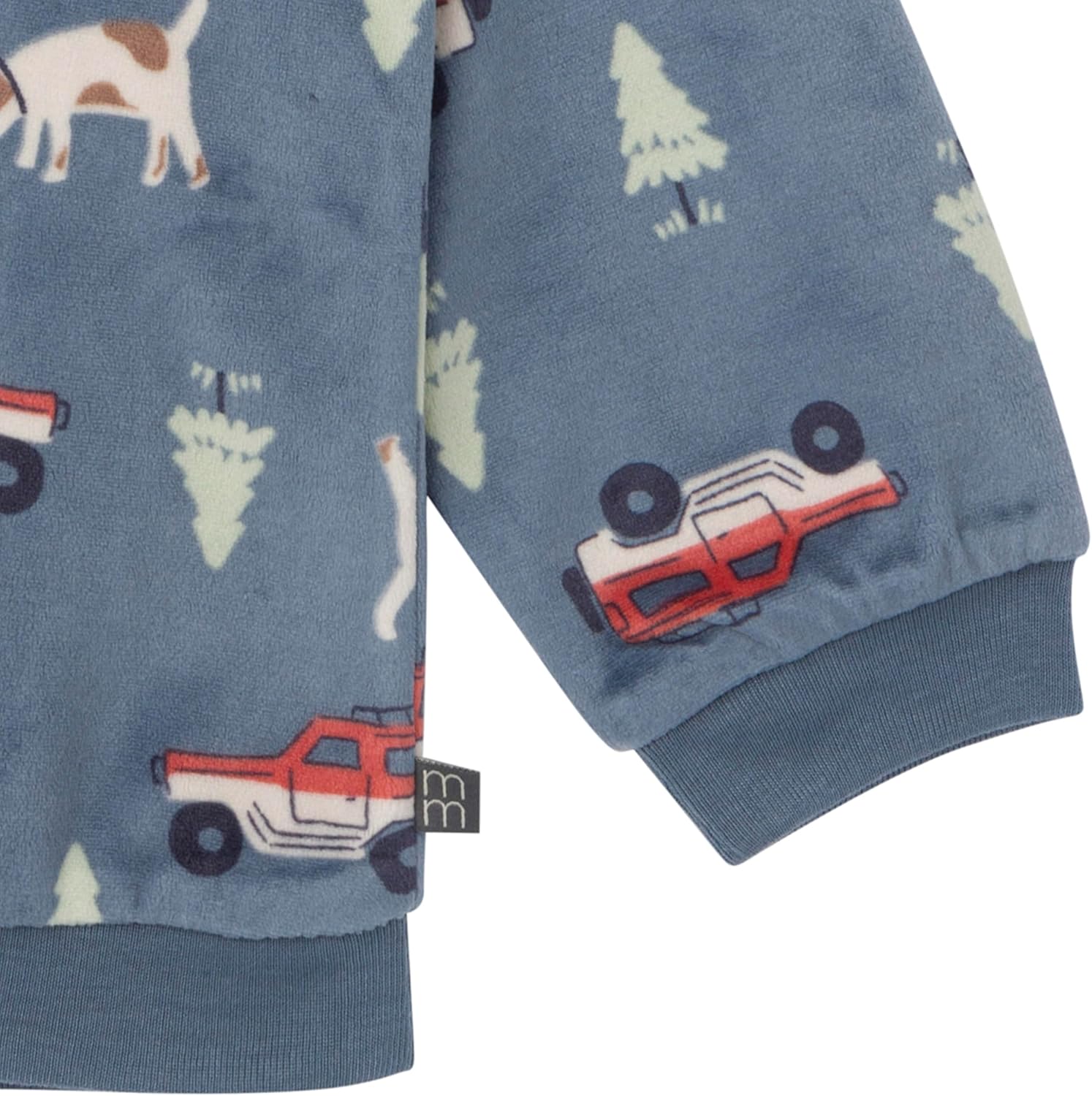Modern Moments by Gerber Unisex Toddler Bunny Fleece Pajama Set