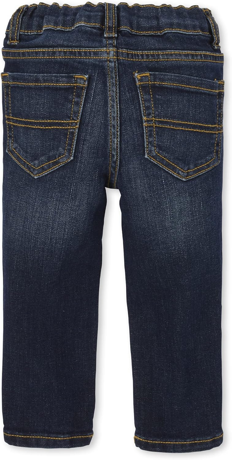 The Childrens Place Baby Boys and Toddler Multipack Basic Stretch Skinny Jeans