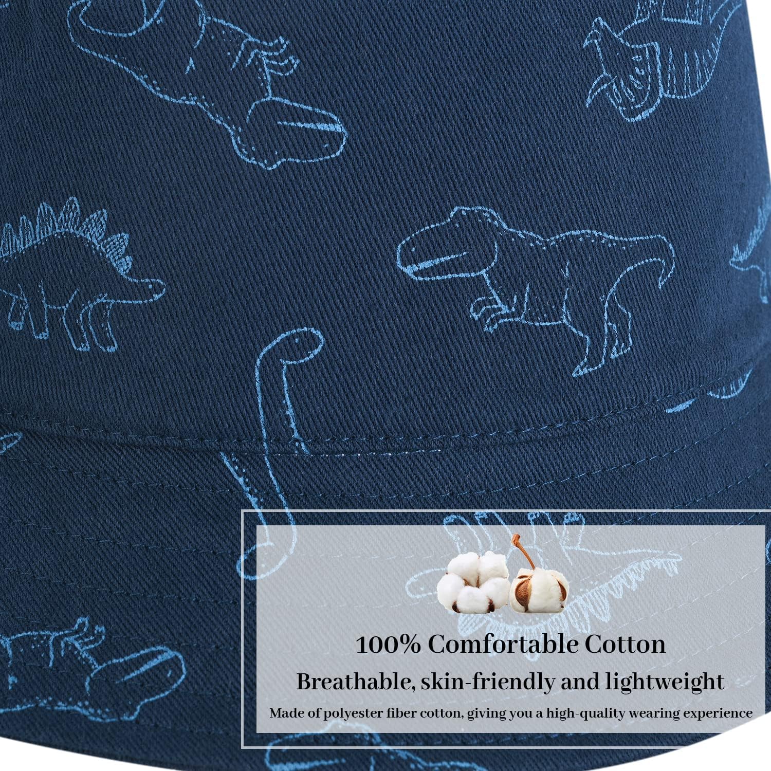 DANMY Baby Boy Sun Hat UPF 50 Wide Brim