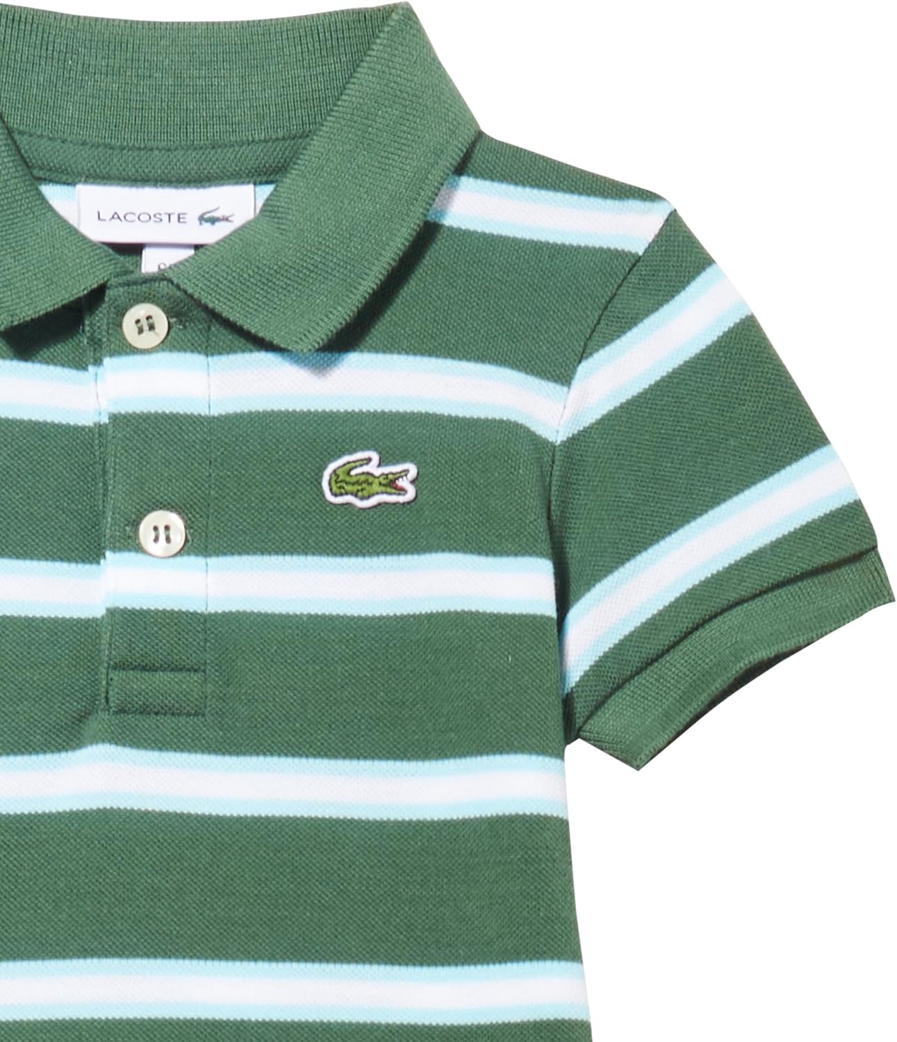 Lacoste baby boys Striped Polo and Pant Layette Set 1