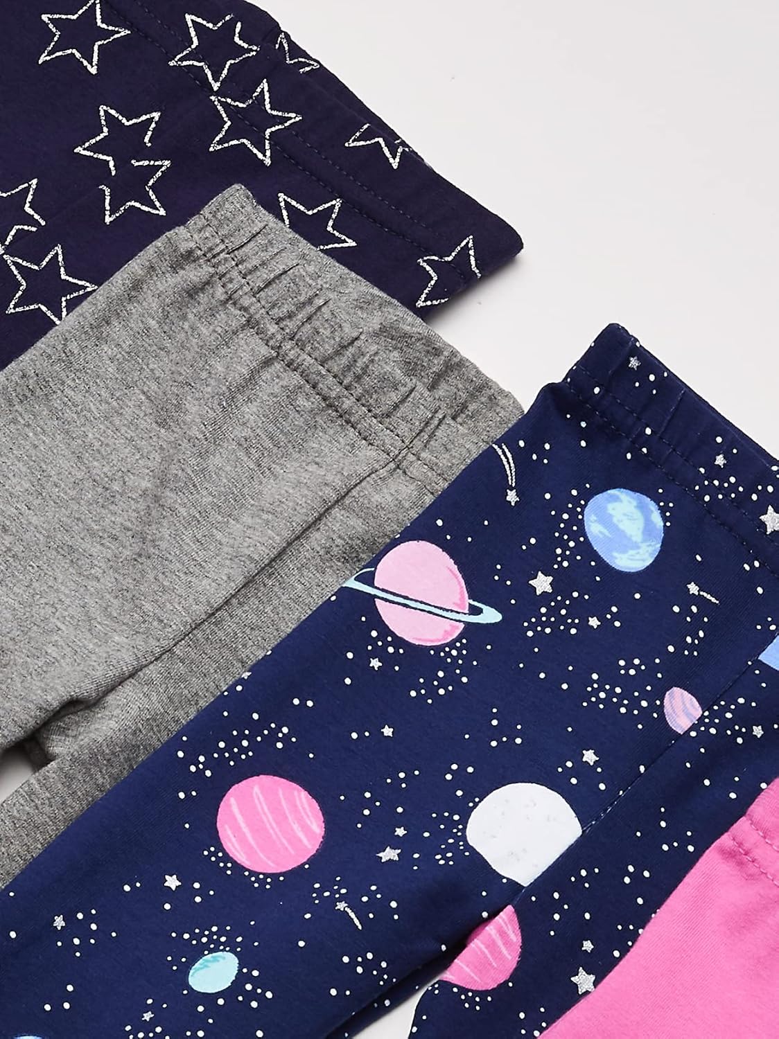 Hudson Babys Cozy Cotton Pants and Leggings for Baby Girls