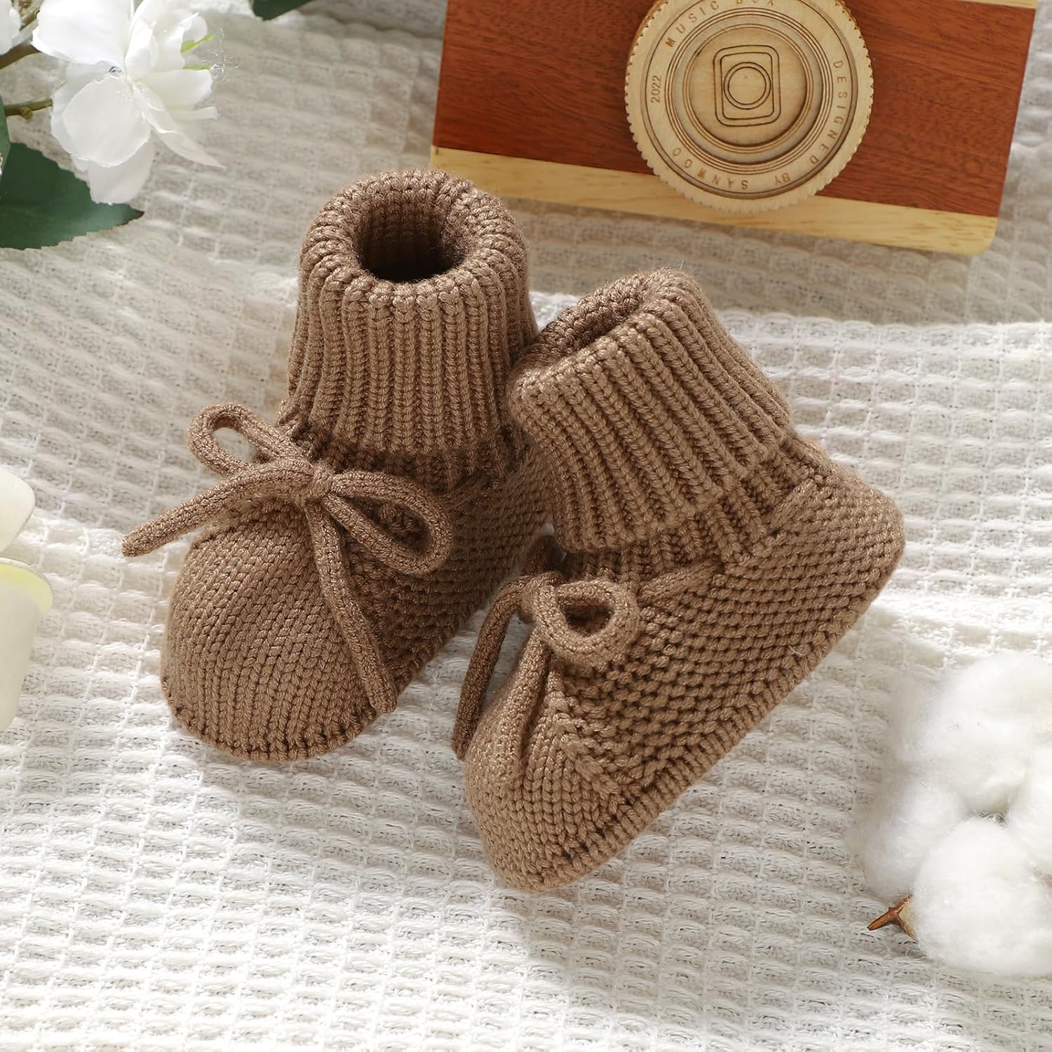 Exquisite Cozy Baby Booties for Newborns