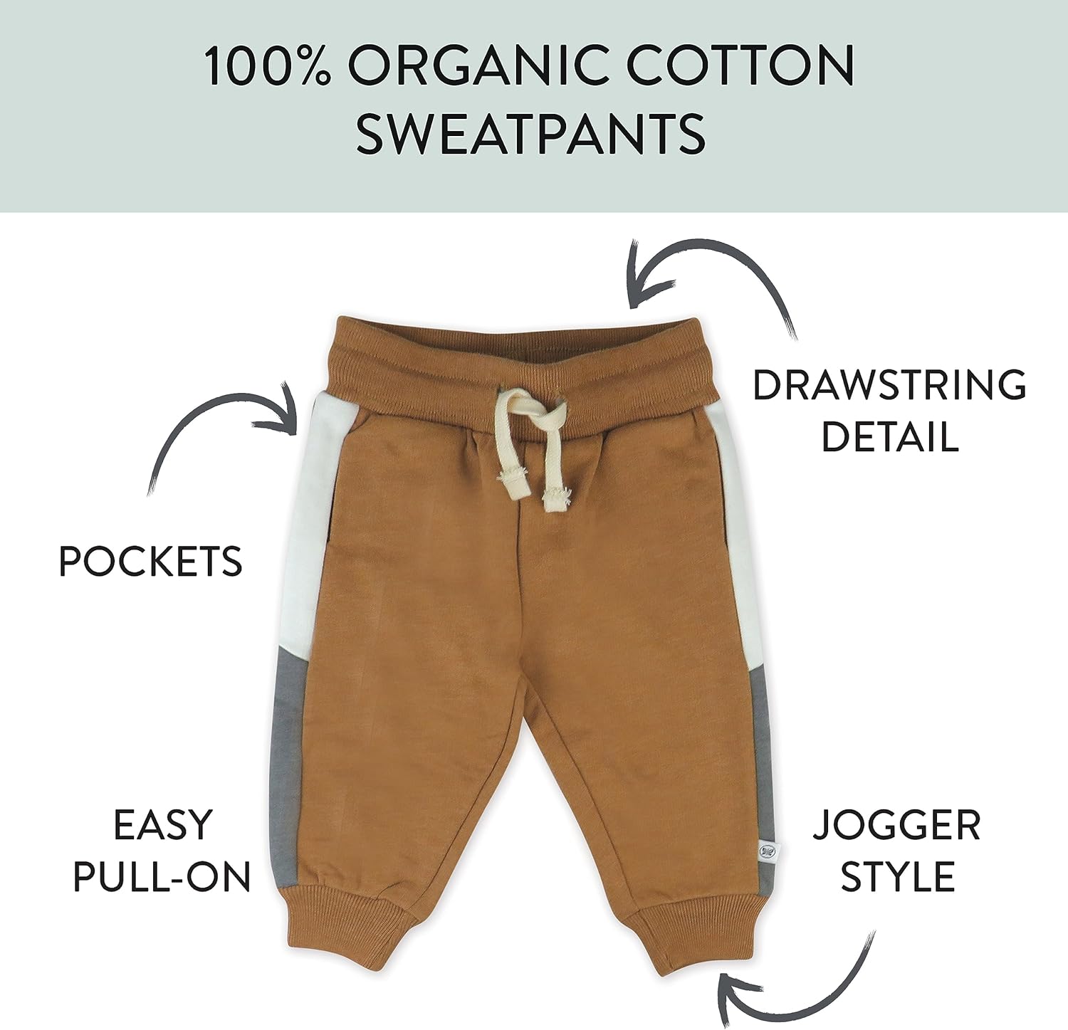 Honest Baby Organic Multipack Pullover Set for Babies and Kids