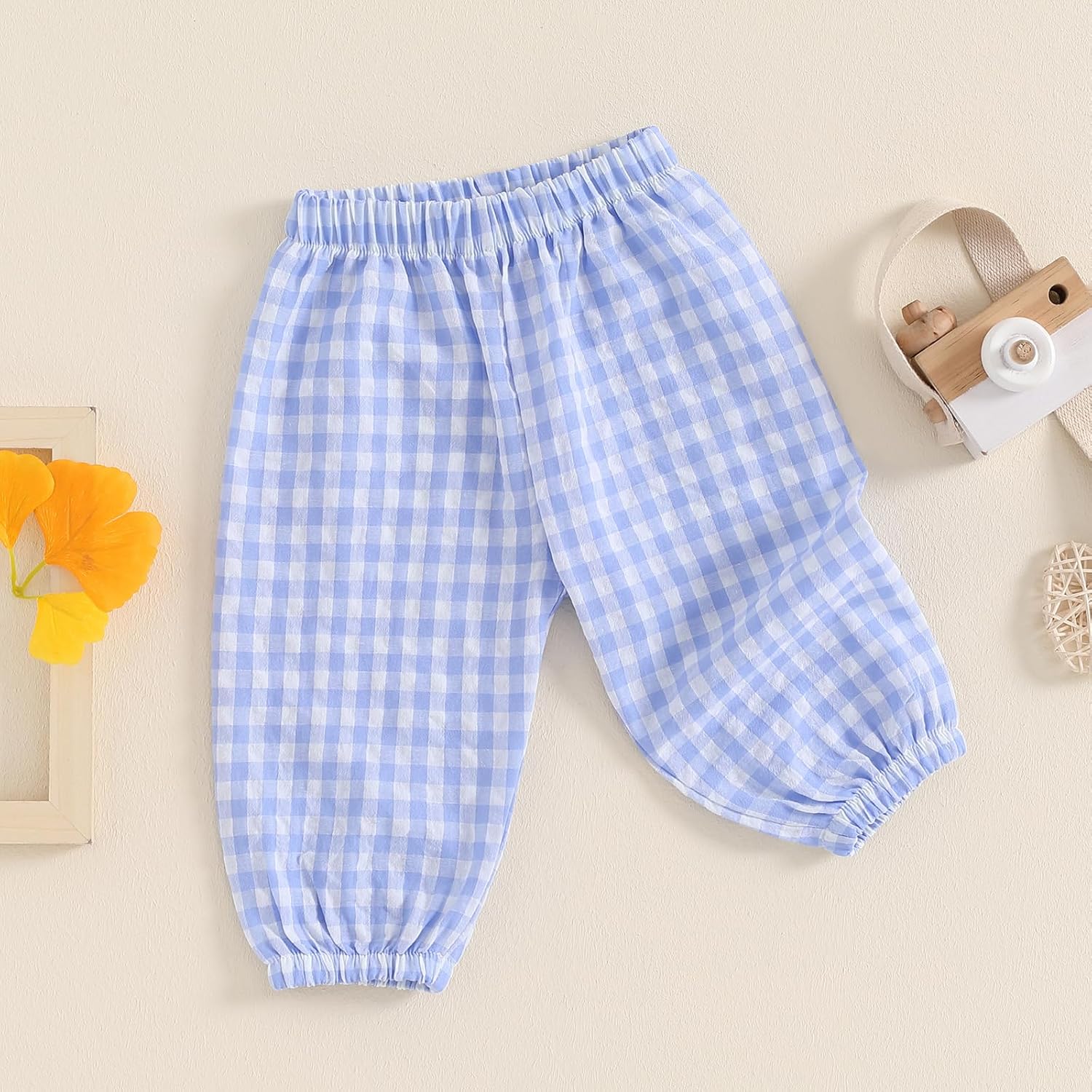Cute Checked Pants for Kids
