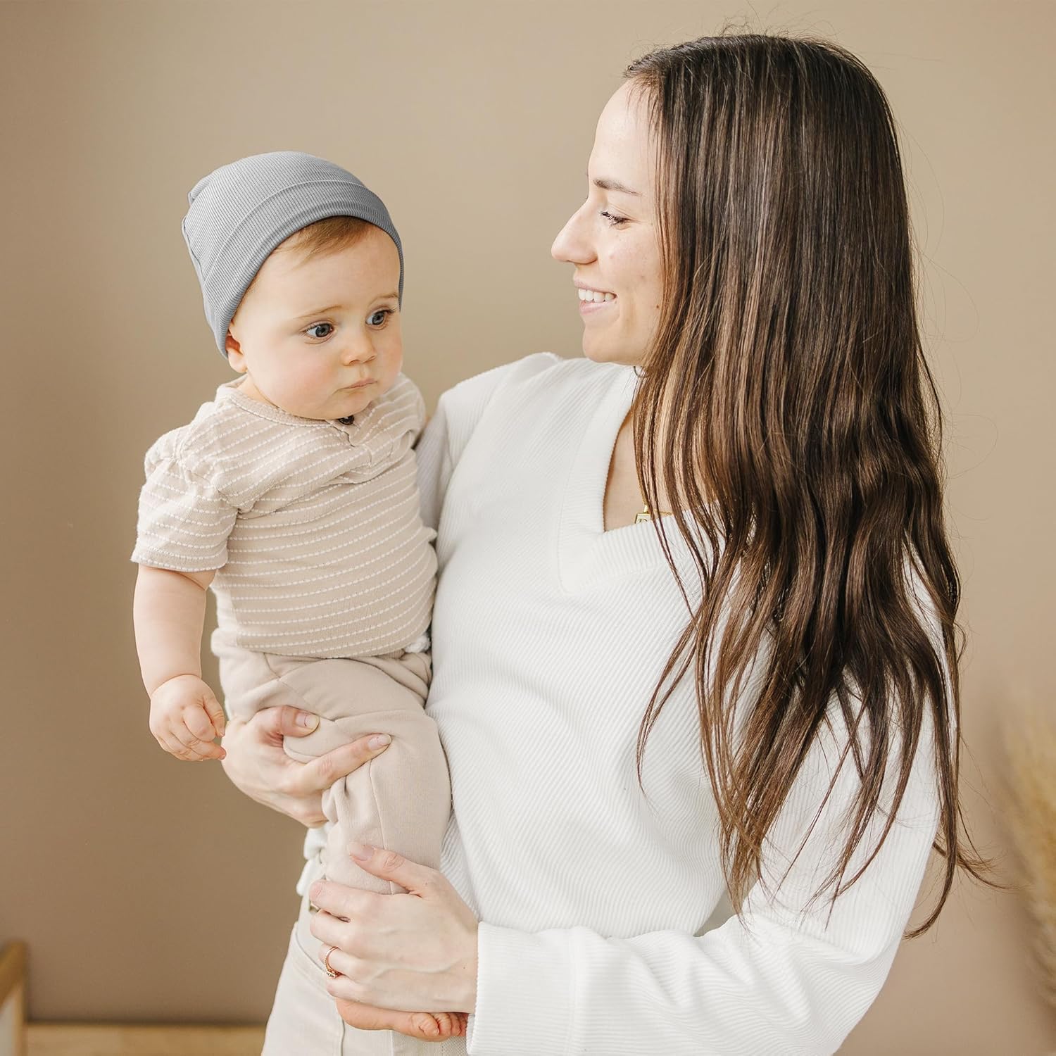6-Pack Baby Beanie Hats Konssy