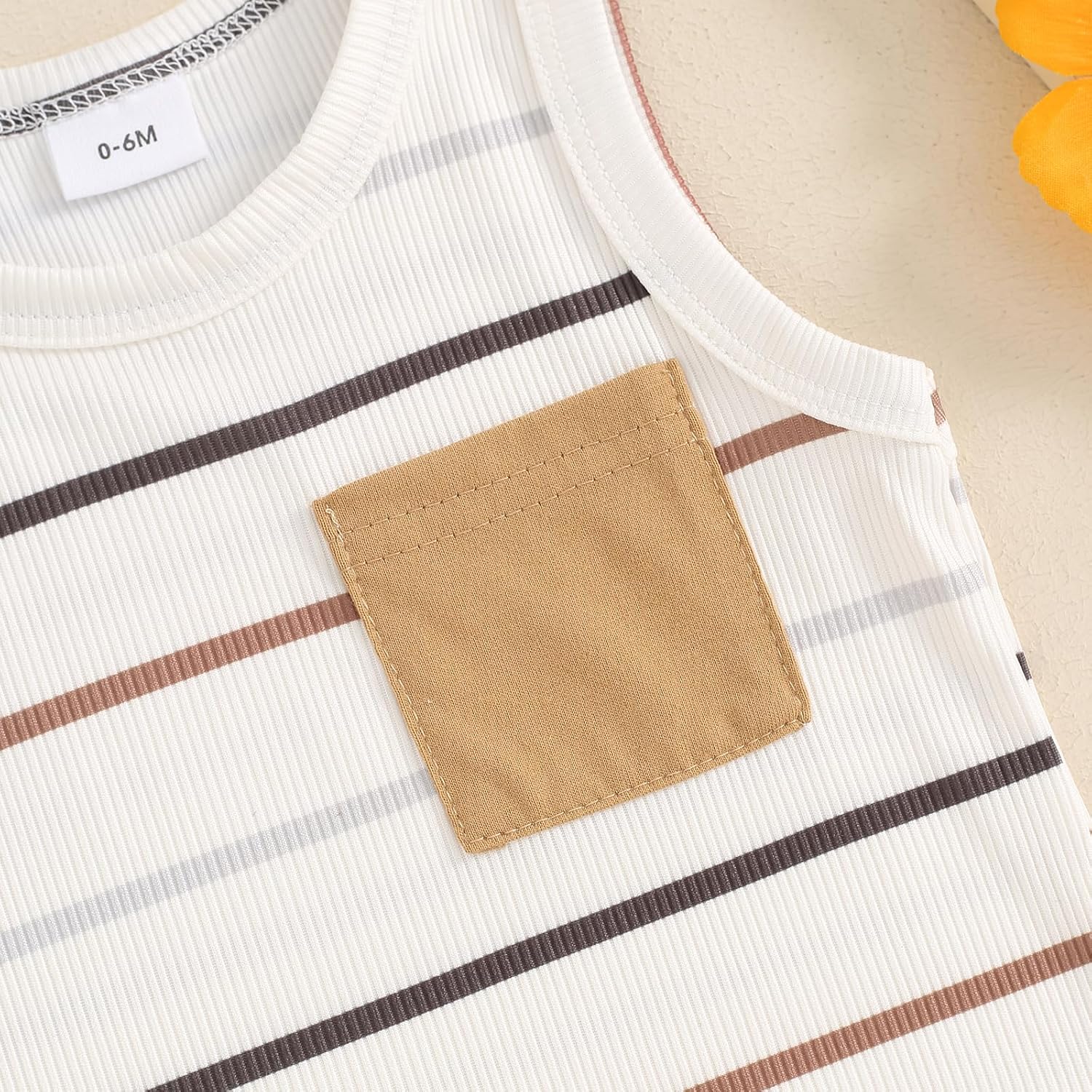 Cute Newborn Boy Summer Outfit - Tank Tops Shorts