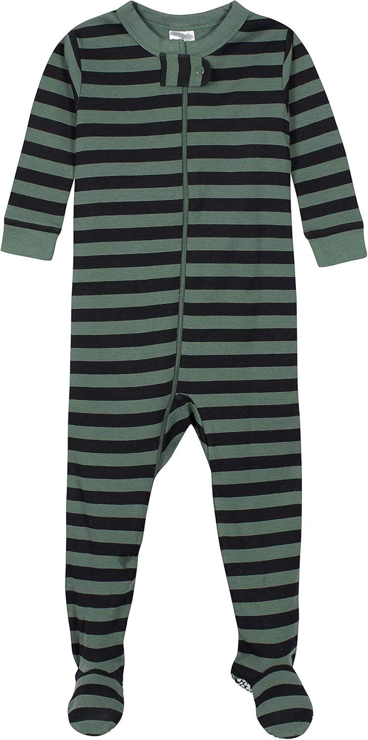 Gerber Baby Boys 4-Pack Pajamas for Safe Sleep