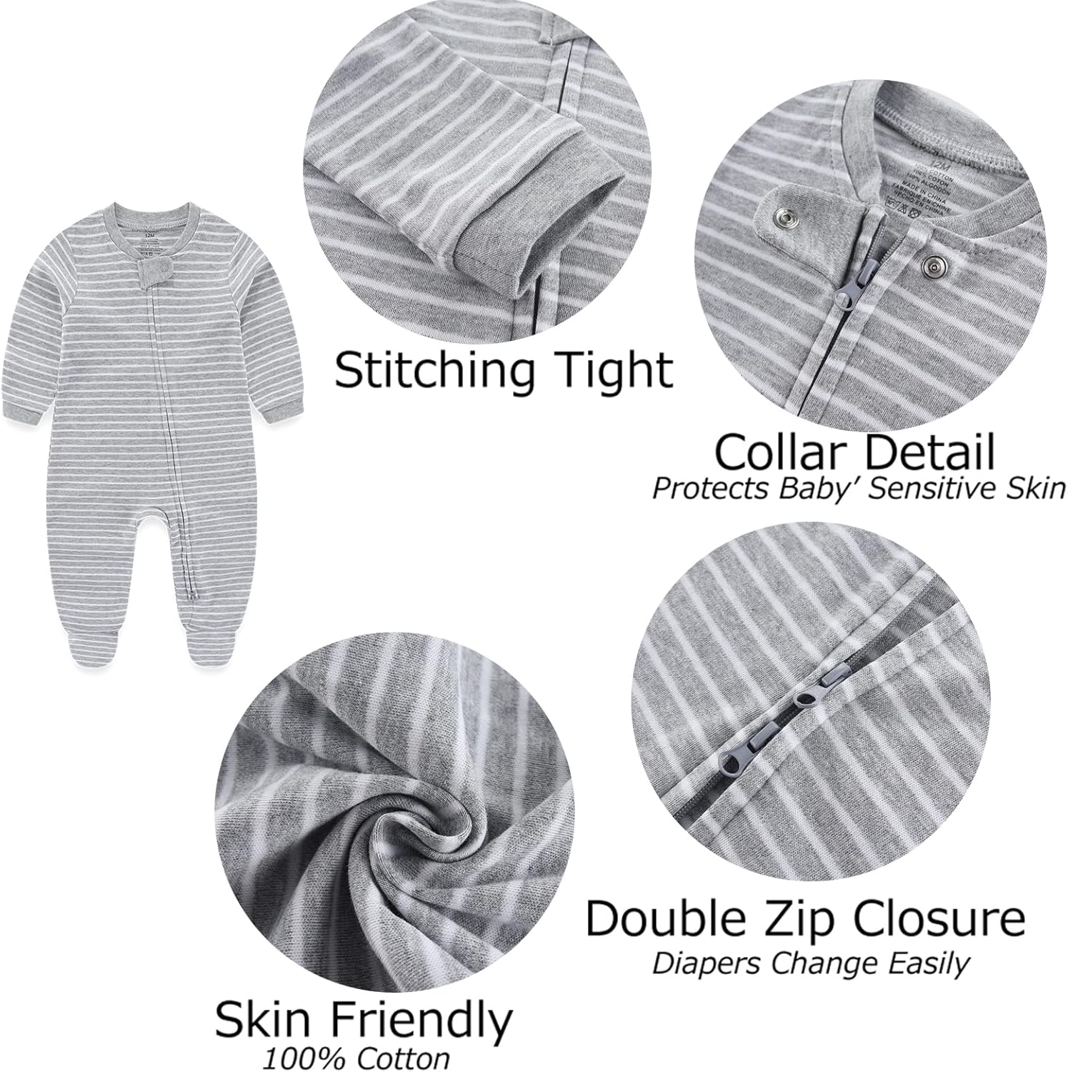 Premium 100 Cotton Pajamas for Babies