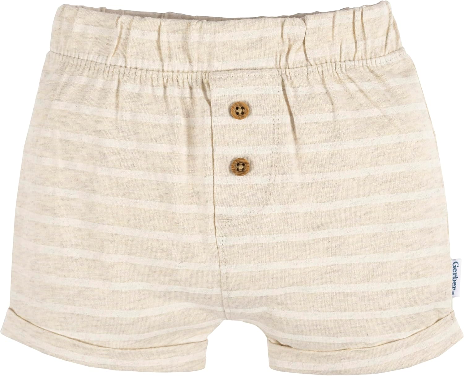 Perfect 3-Pack of Knit Shorts with Leg Cuff for Babies