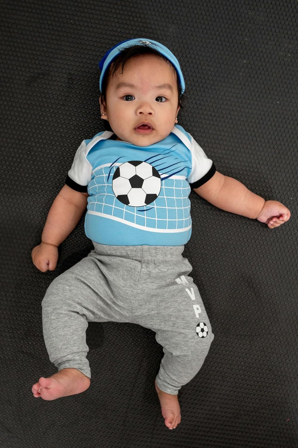 Gertex 5-Piece Baby Sport Set Bundle Baseball Basketball Hockey Soccer Football