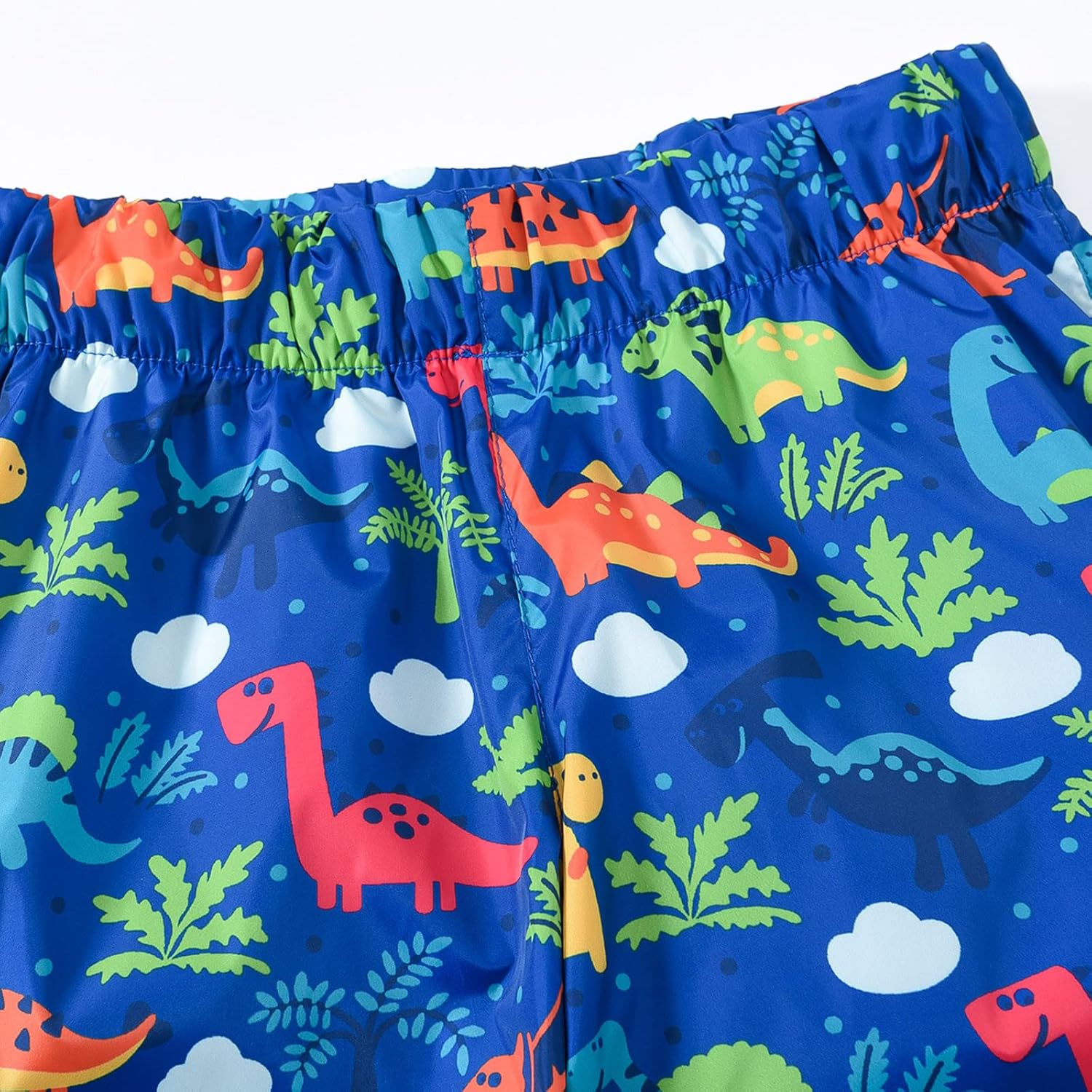 Kids Rainbow Print Rain Suit 2-Piece Set for Toddler