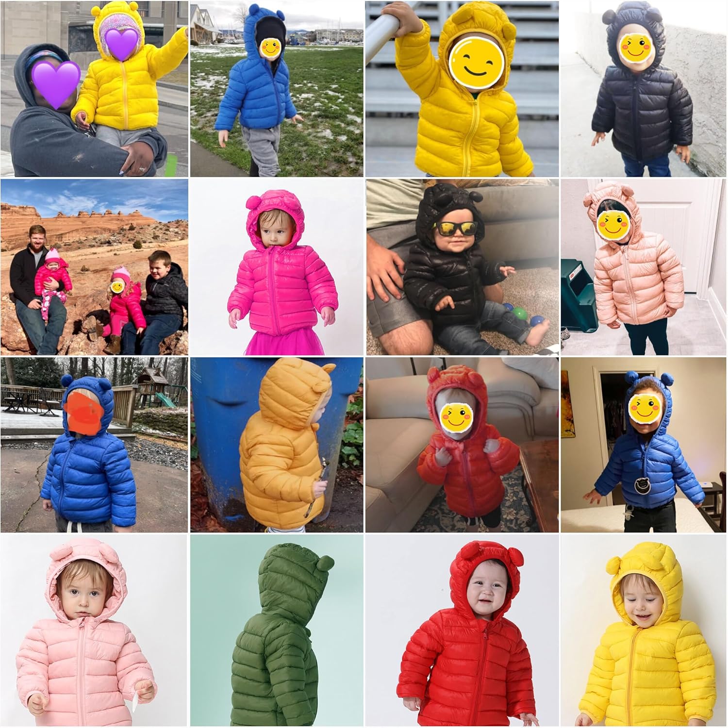 CECORC Toddler Winter Coats for Kids