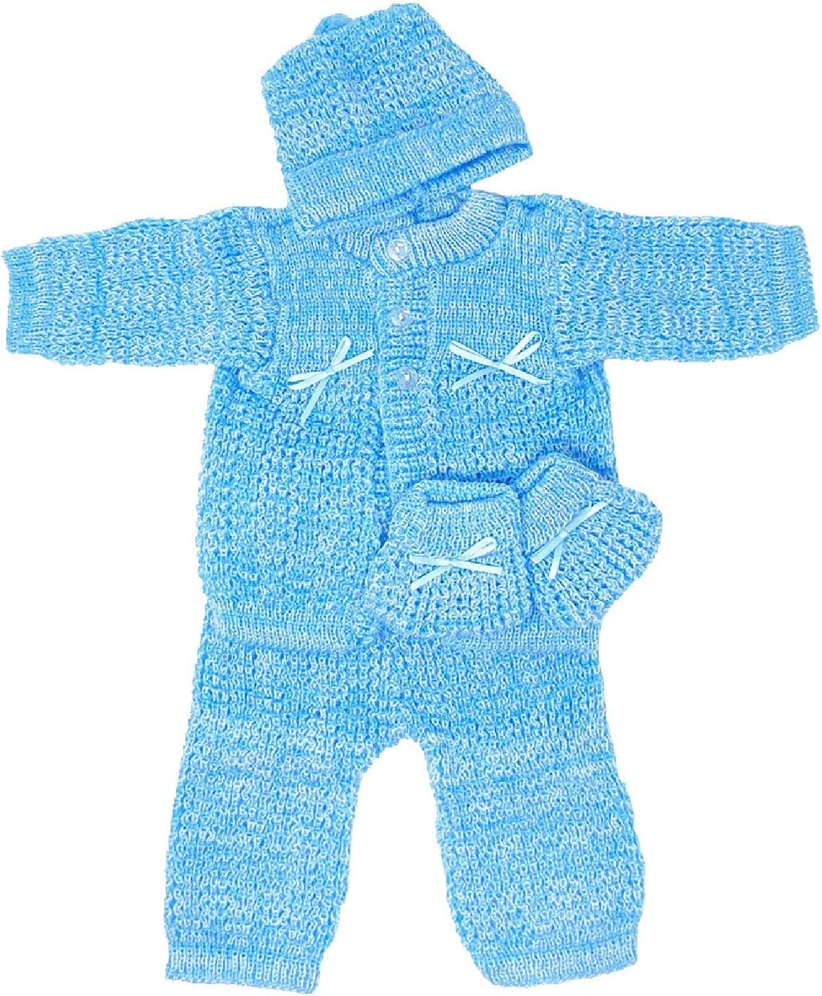 IS Newborn Abilities 4-Piece Winter Layered Layette Set