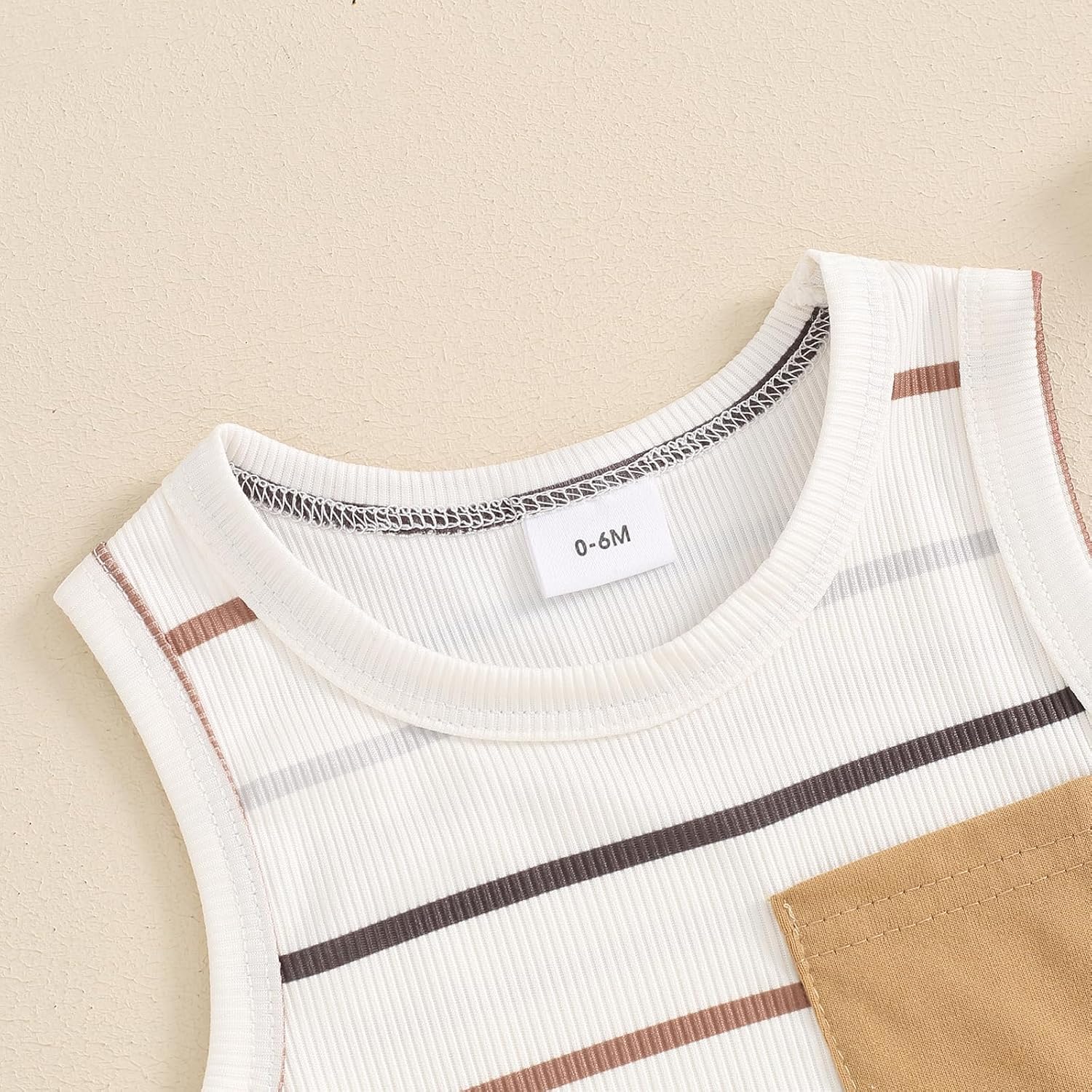 Cute Newborn Boy Summer Outfit - Tank Tops Shorts