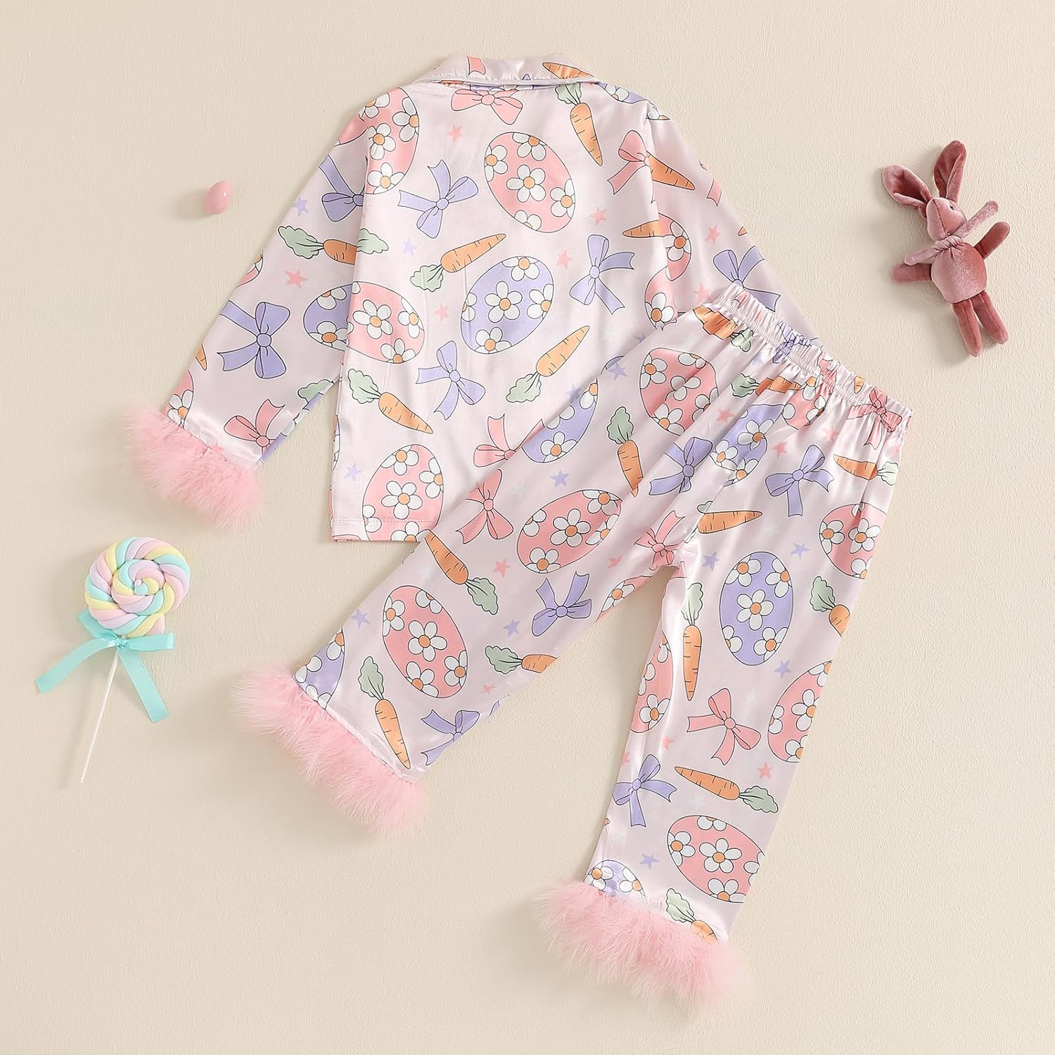 Stylish Boy Girl Toddler Pajama Set