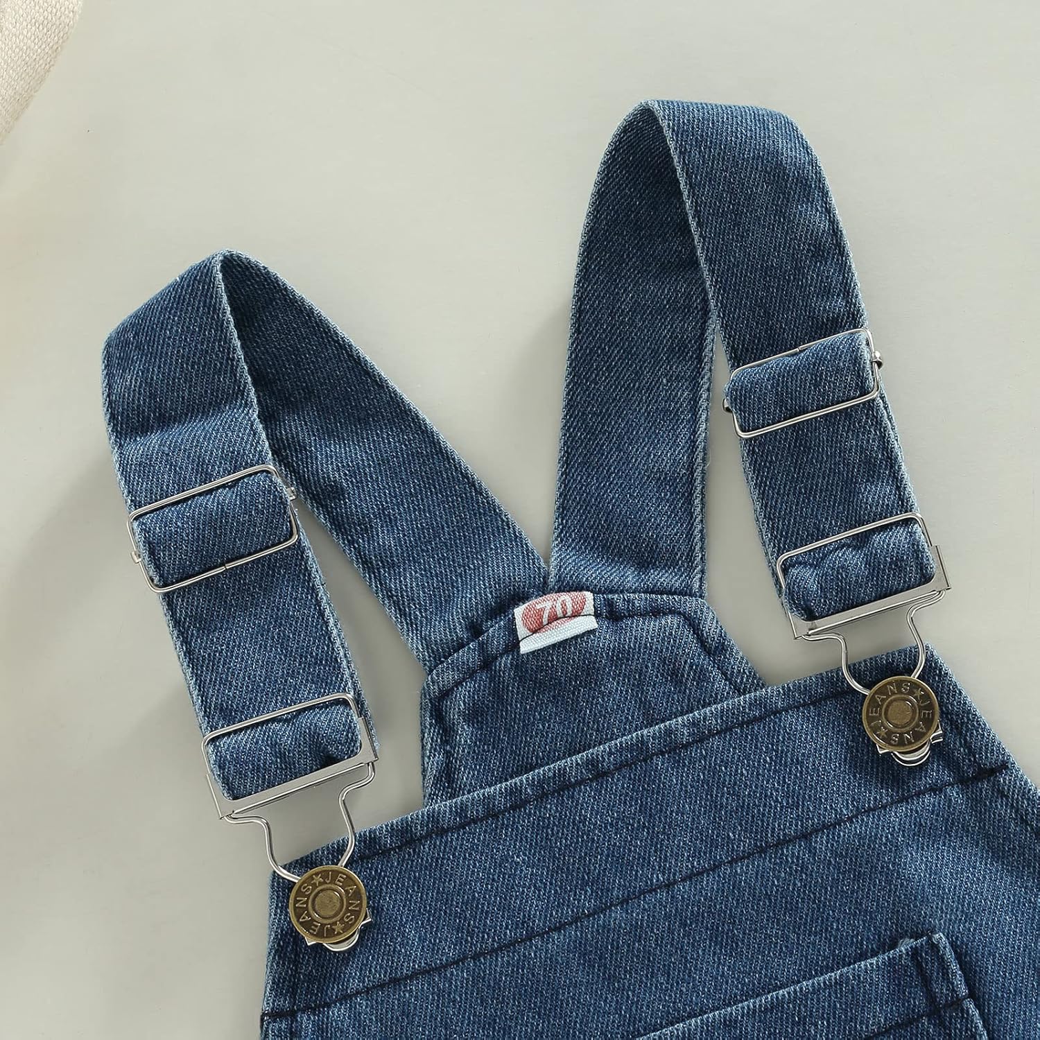 BULINGNA Baby Romper Denim Overalls Summer Comfort for Baby