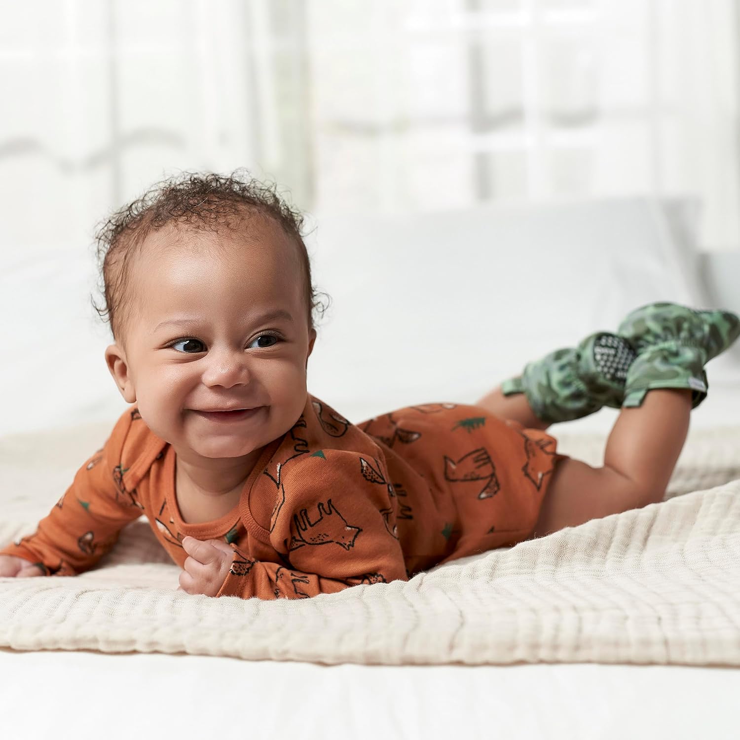 Gerber Baby Boys 6-Pack Long-Sleeve Onesies