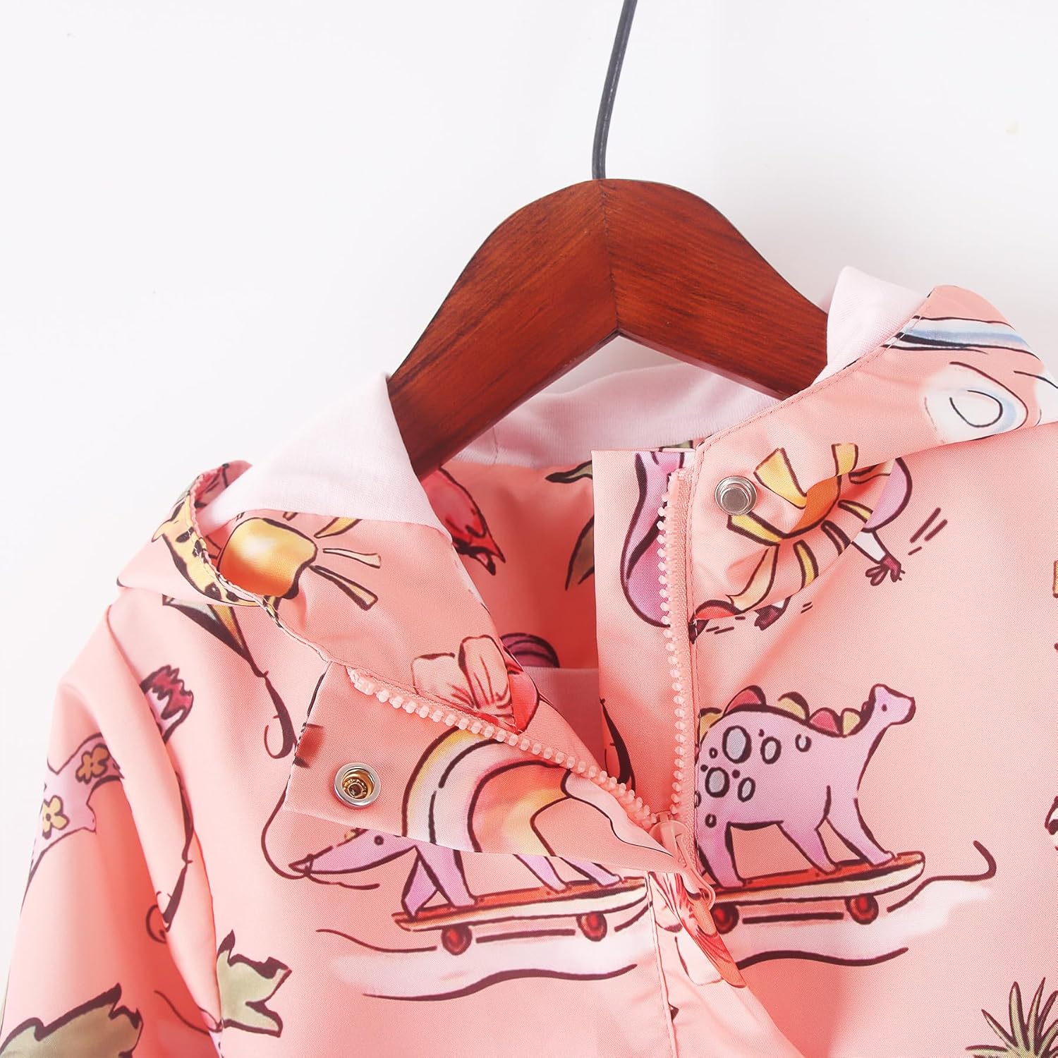 Feidoog Kids Cartoon Character Lightweight Jacket