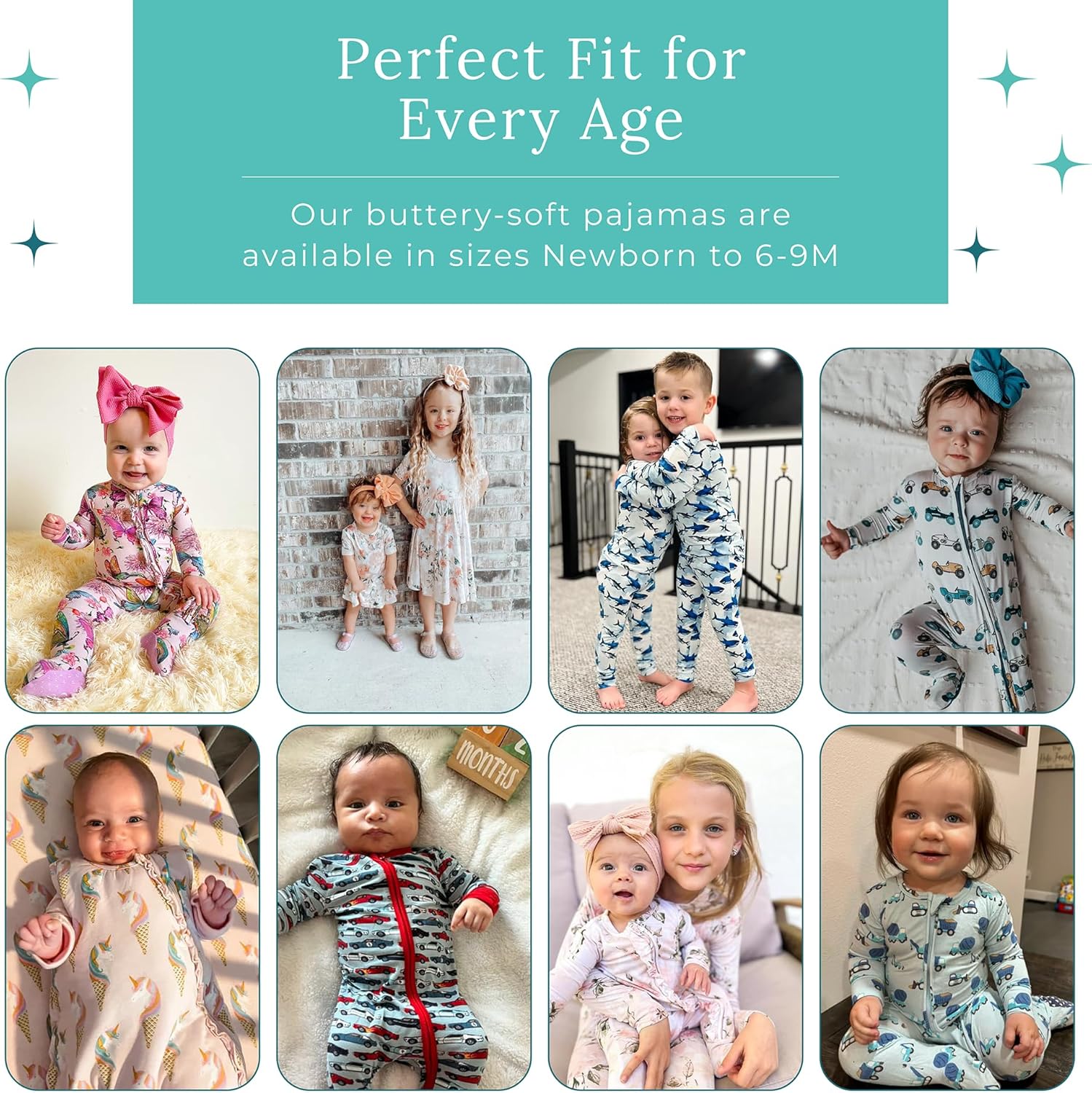 Posh Peanut Baby Boy Pajamas Bamboo Soft Comfortable