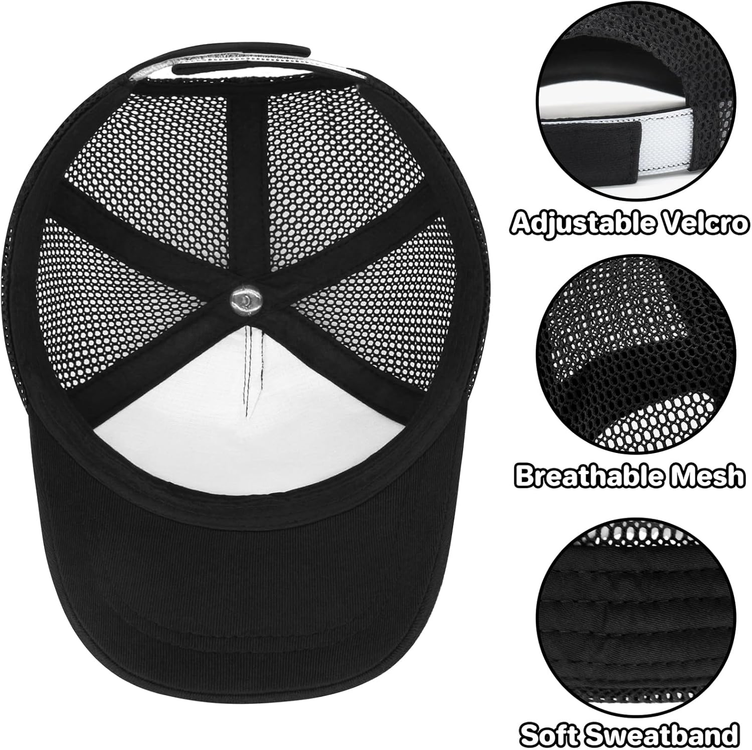 Adjustable Toddler Baseball Cap with UPF Sun Protection