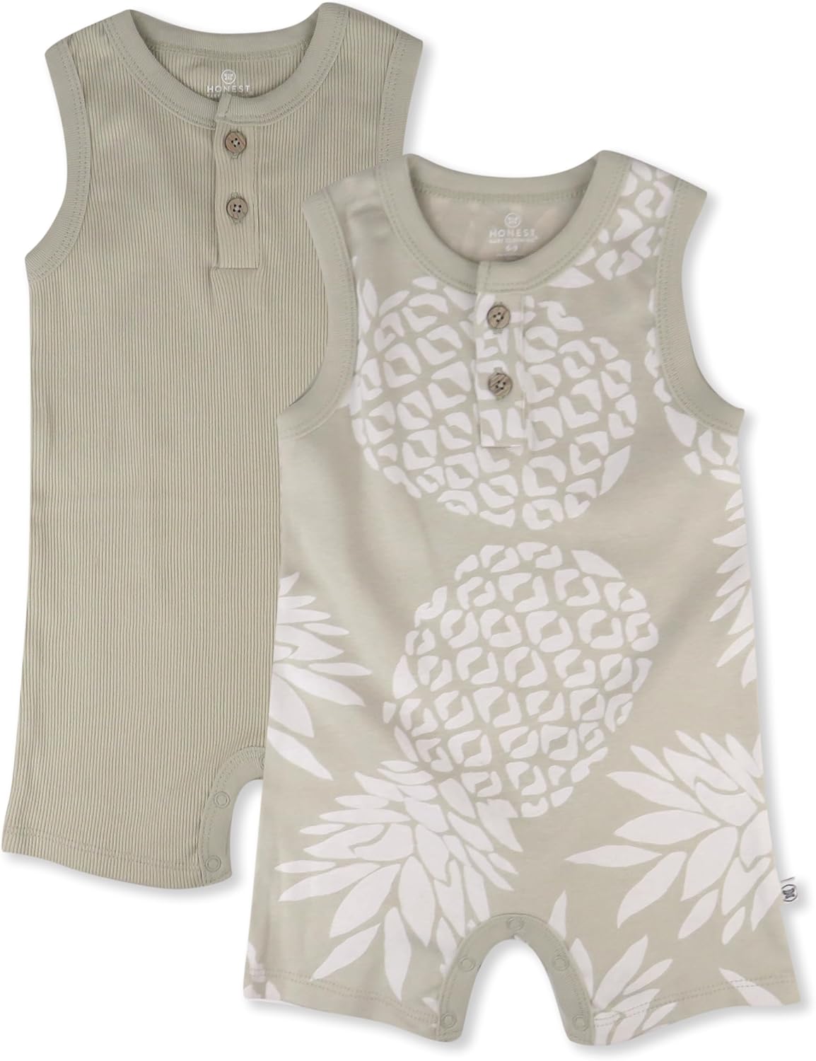 Honest Baby Boys Romper 100 Organic Cotton