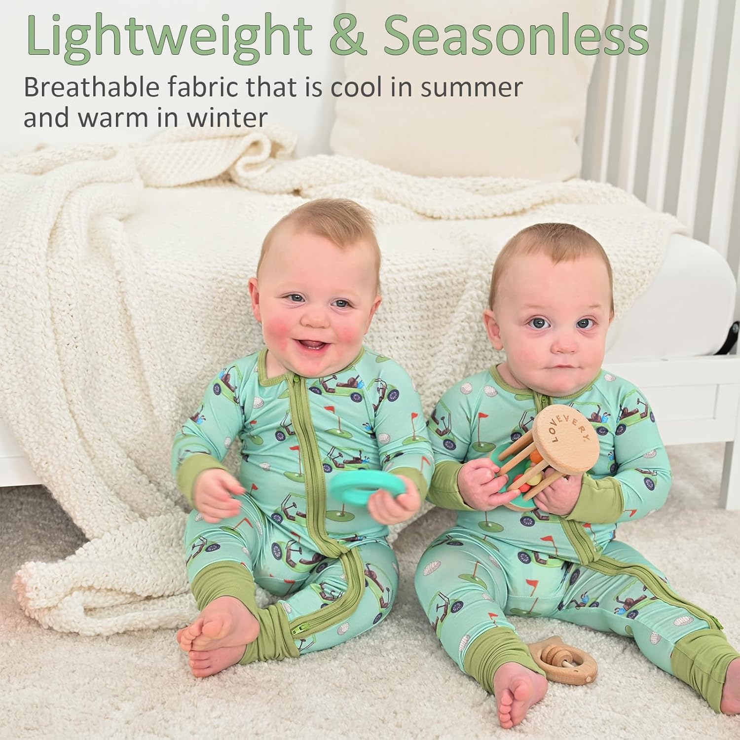 LollyBanks Multi-Season Baby Pajamas - Super Soft Comfortable