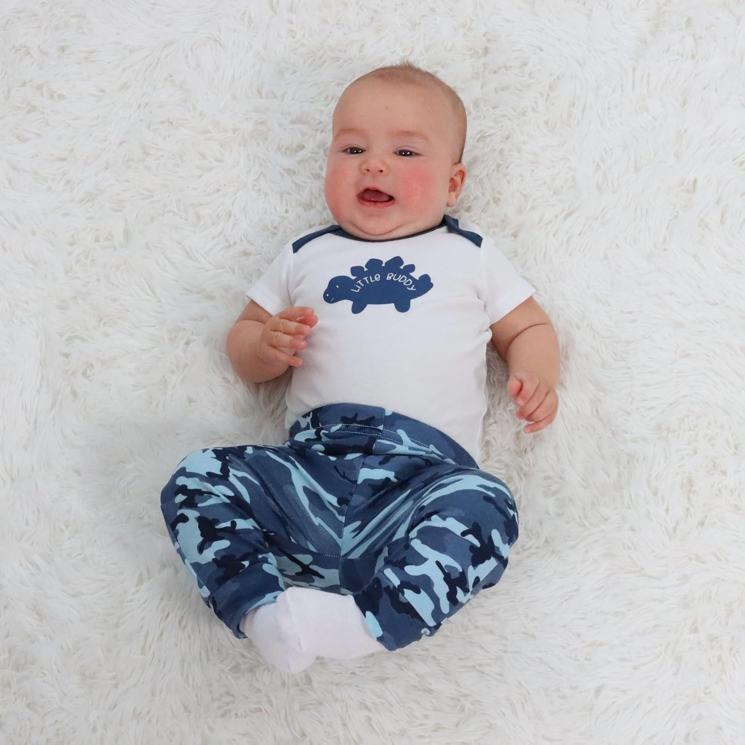 23-Piece Soft Blue Layette Set for Newborn Boys