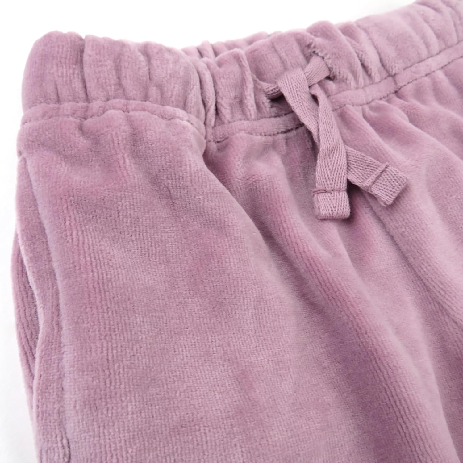 HonestBaby Velour Pullover Zip Front Sweatshirt Jogger Sweatpants Set