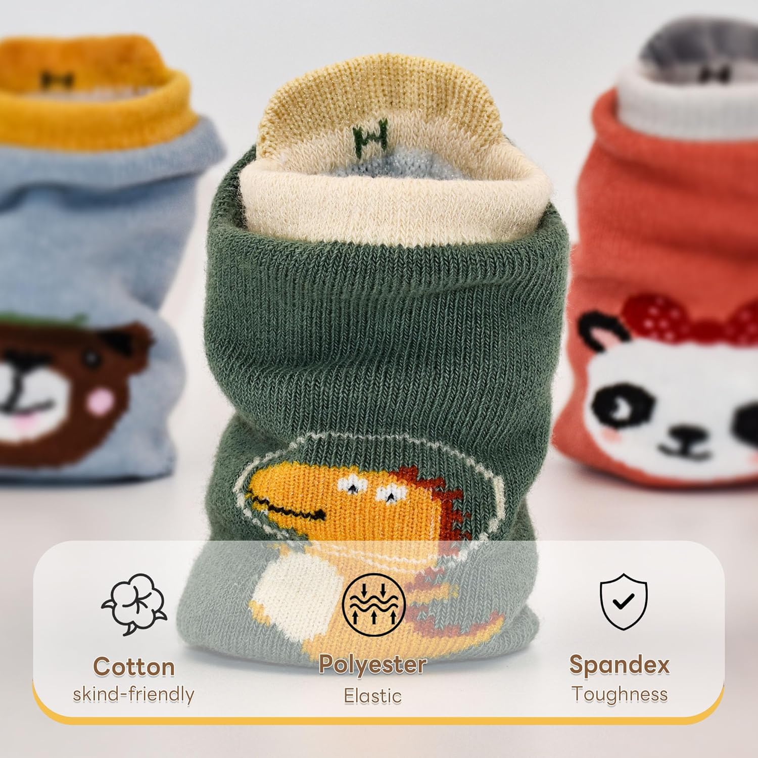 Soft Non-Slip Baby Socks for Toddlers