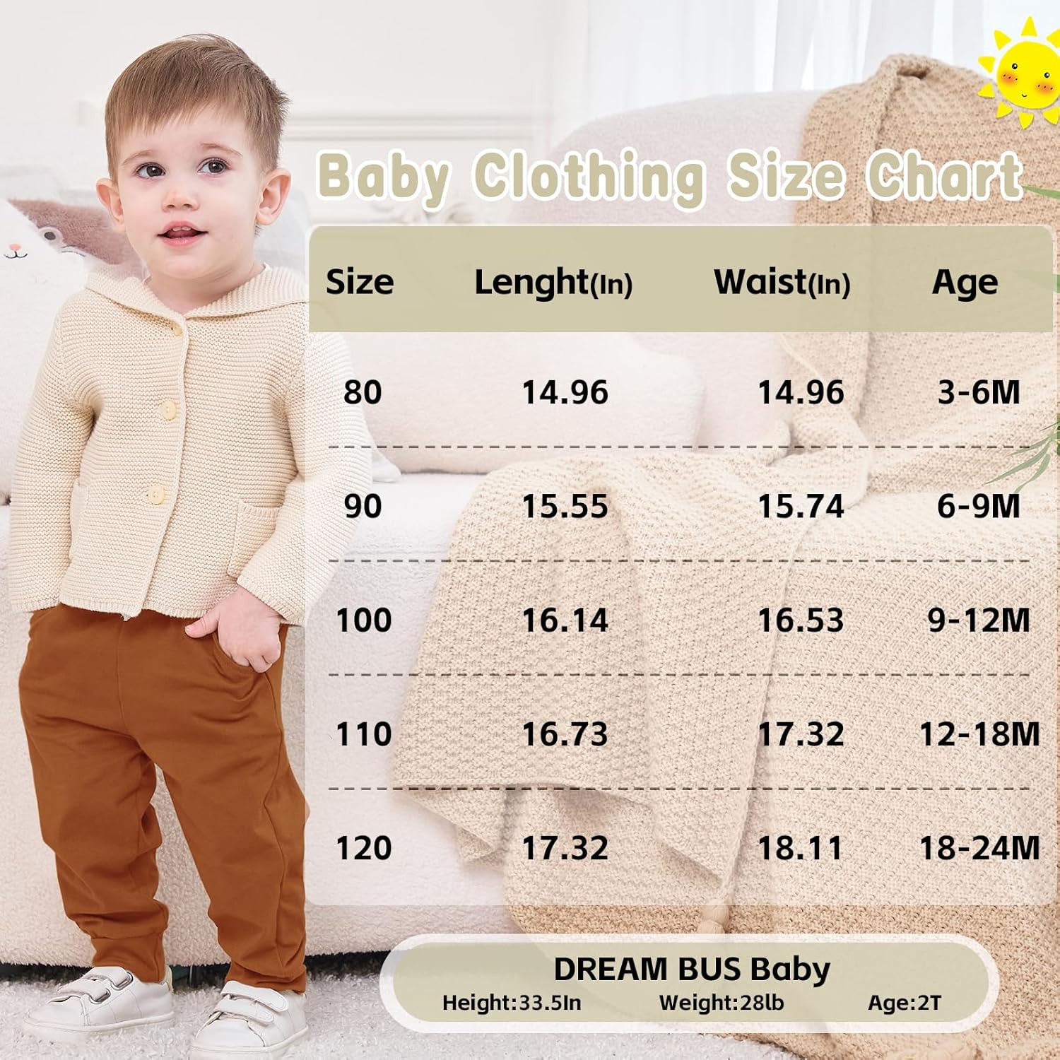 DREAM BUS - Toddler Jogger Pants 3-Piece Set