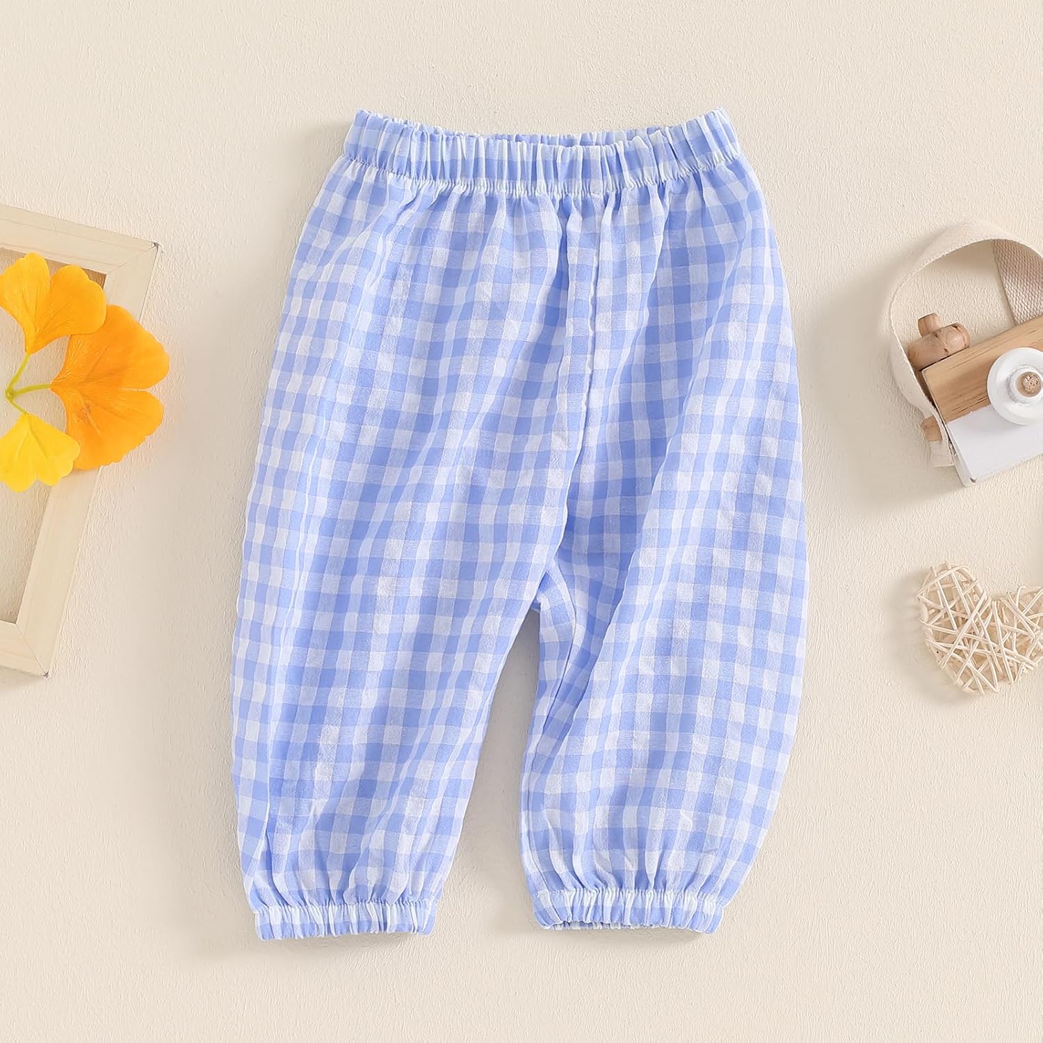 Cute Checked Pants for Kids