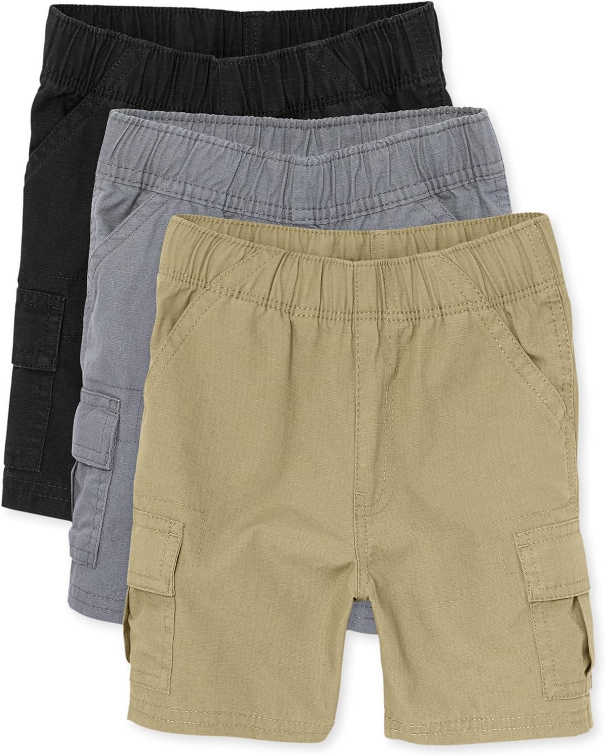 Top Choice Baby Boys Pull-On Cargo Shorts