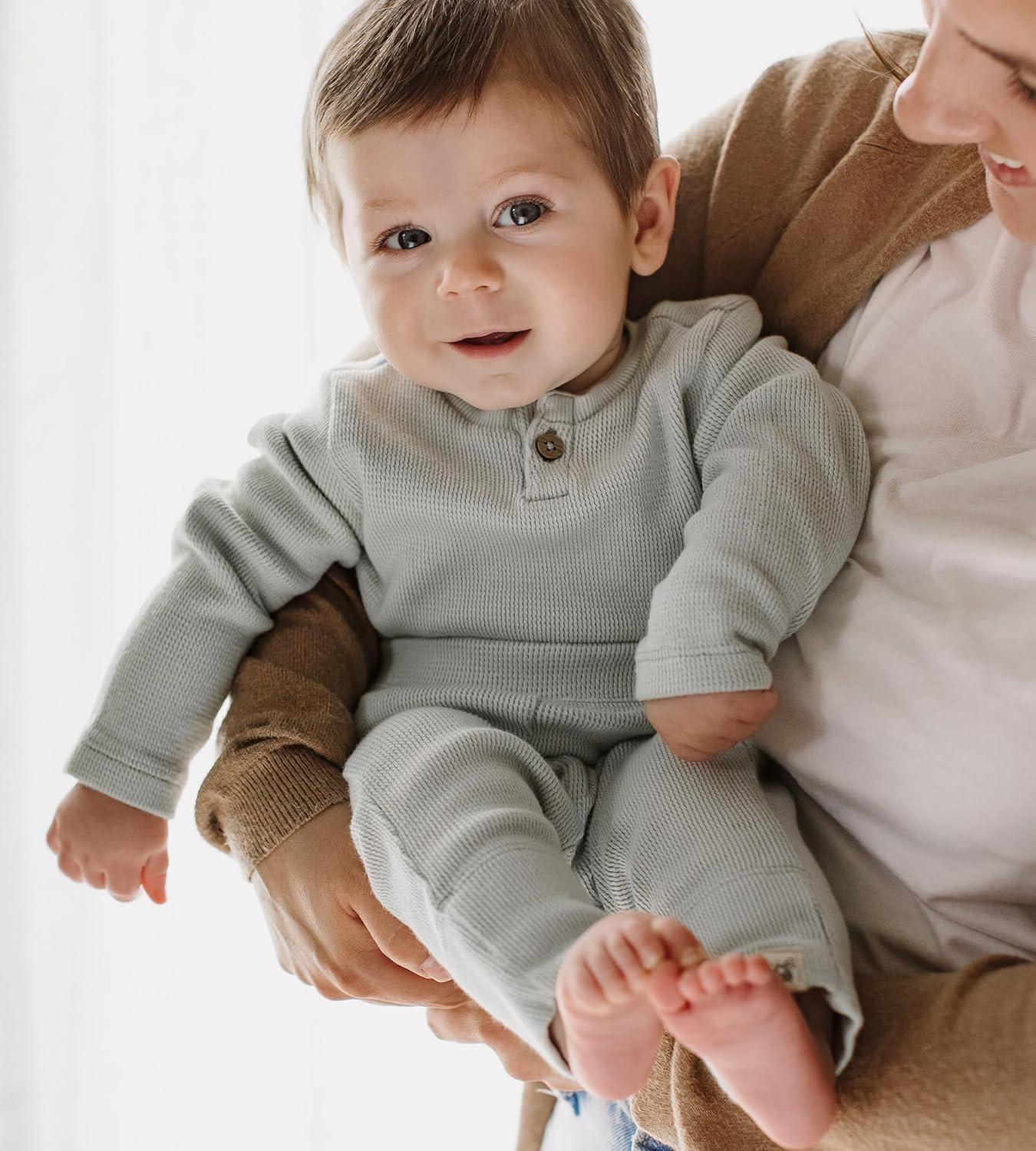 Burts Bees Baby - Organic Cotton Bodysuit Pant Set