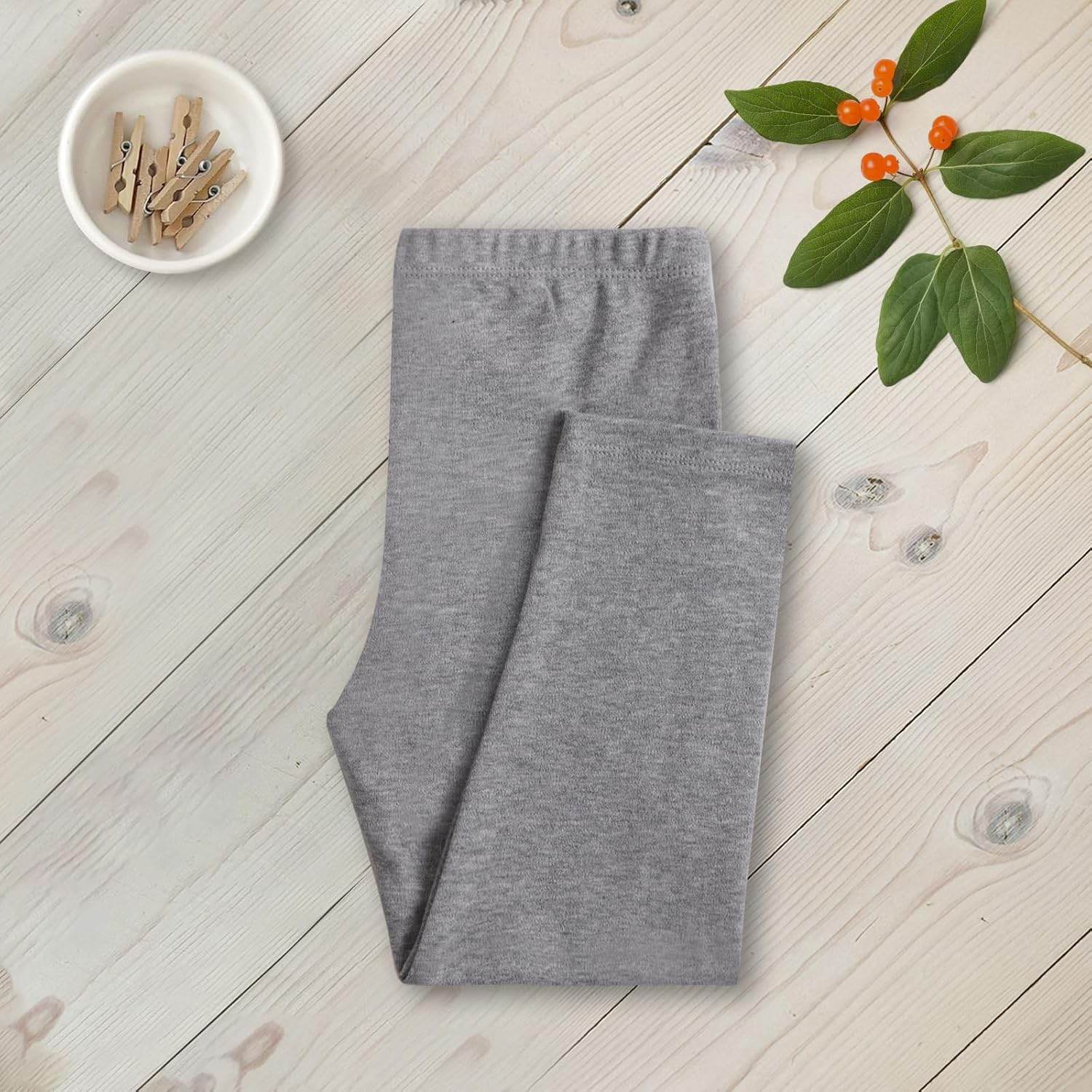 Bright Color Cotton Leggings for Kids