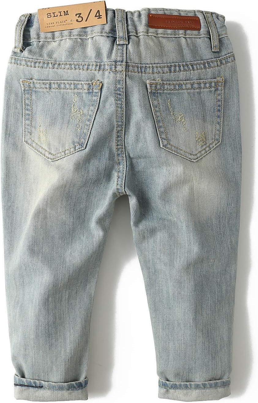 Stylized Grunge Jeans for Kids