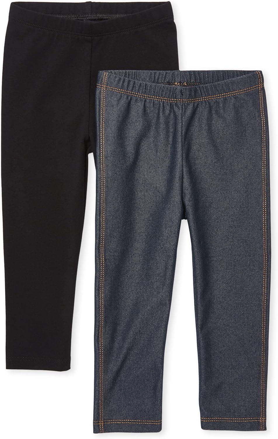 The Childrens Place Baby Girls Comfortable Leggings 2-Pack