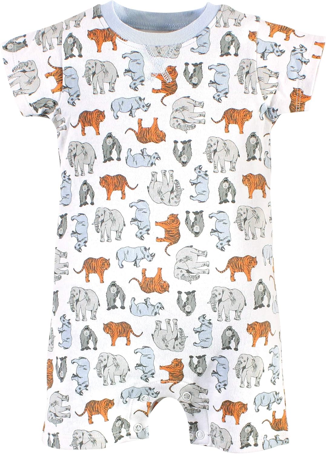 Touched by Nature Organic Cotton Rompers for Baby-Boys