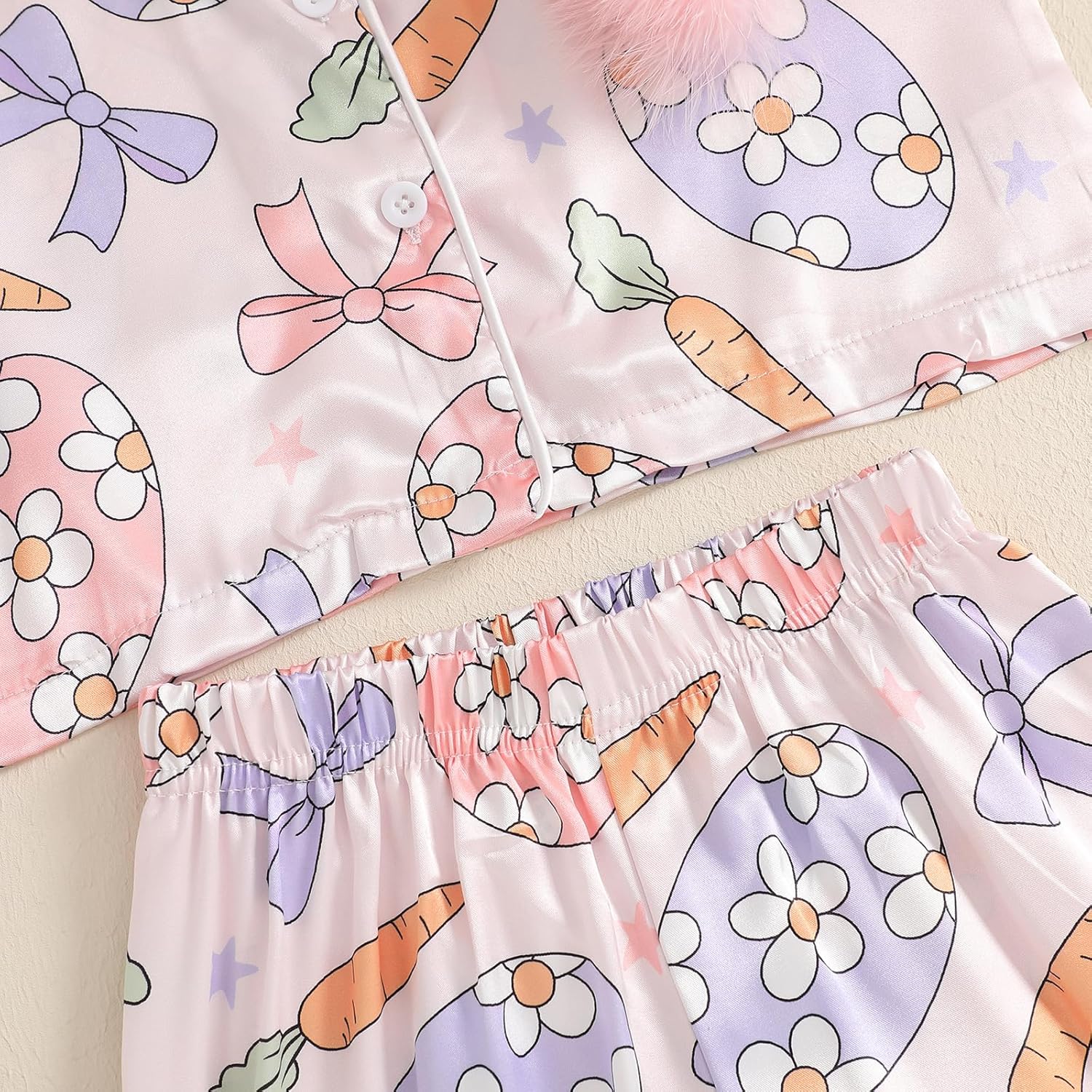 Stylish Boy Girl Toddler Pajama Set