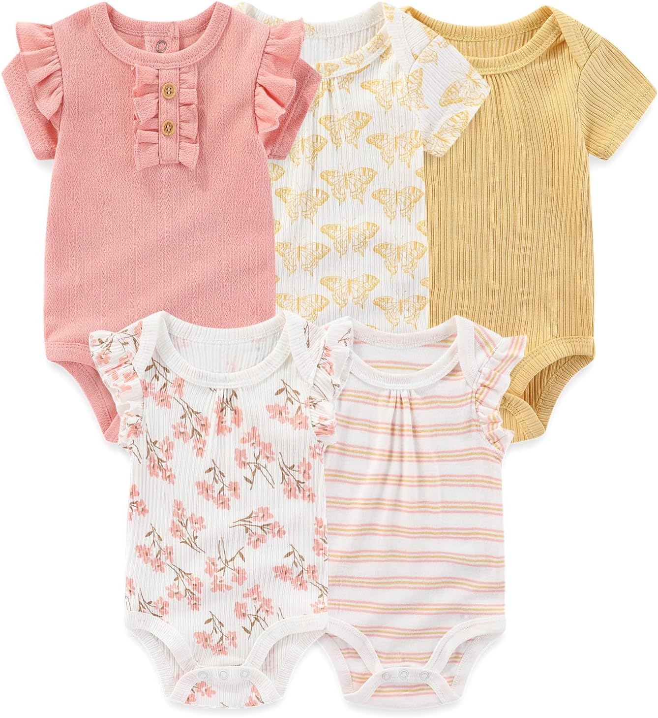 JELYLOVE Unisex Babypants Set 10PCS Cotton