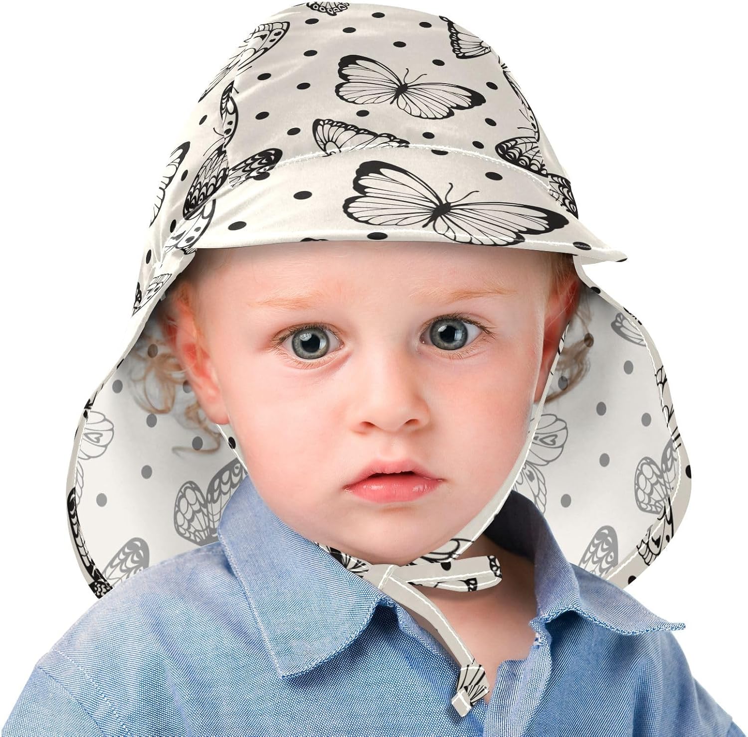 KLL Elegant Baby Boys Toddler Beach Hat UPF 50