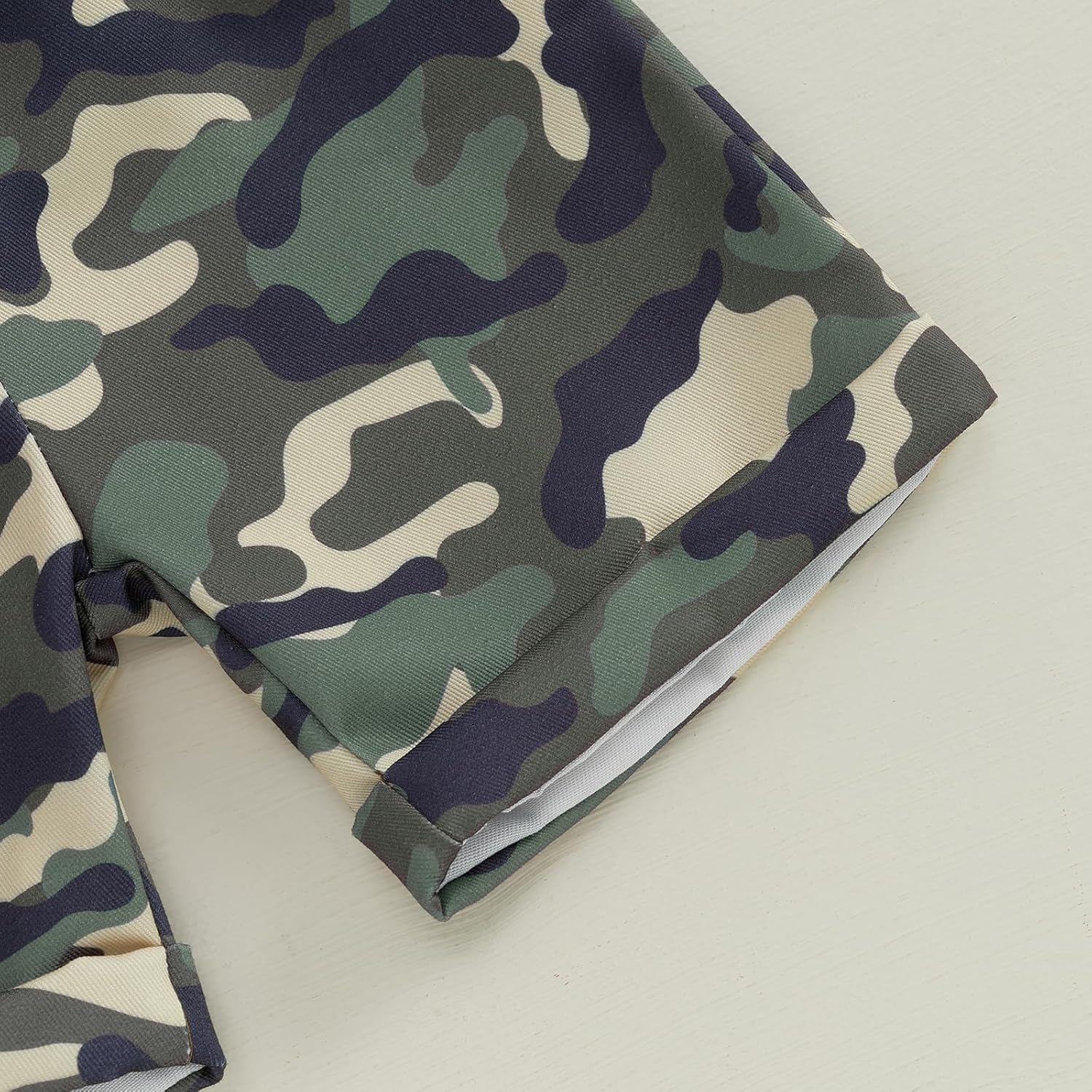 Wdehow Toddler Boys Summer Camouflage Sets