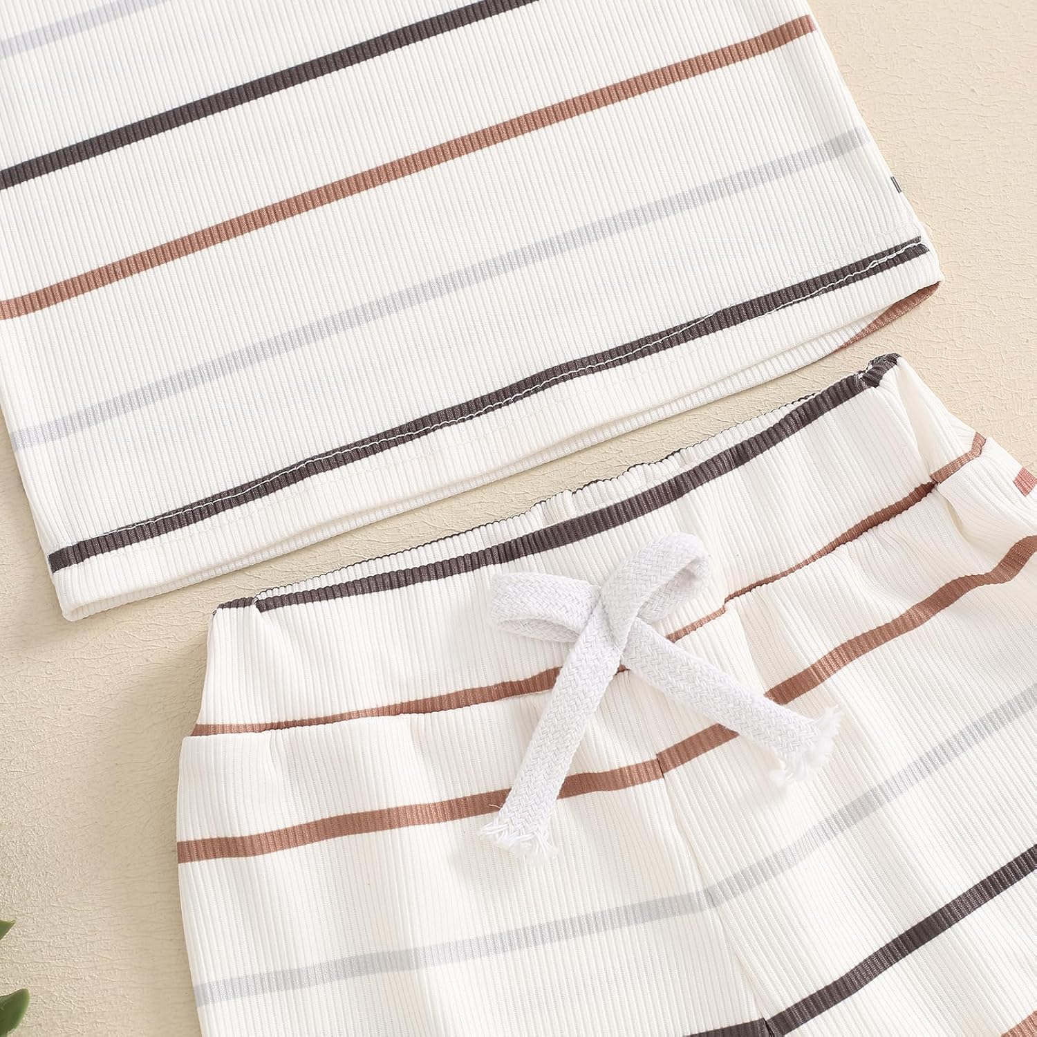 Cute Newborn Boy Summer Outfit - Tank Tops Shorts