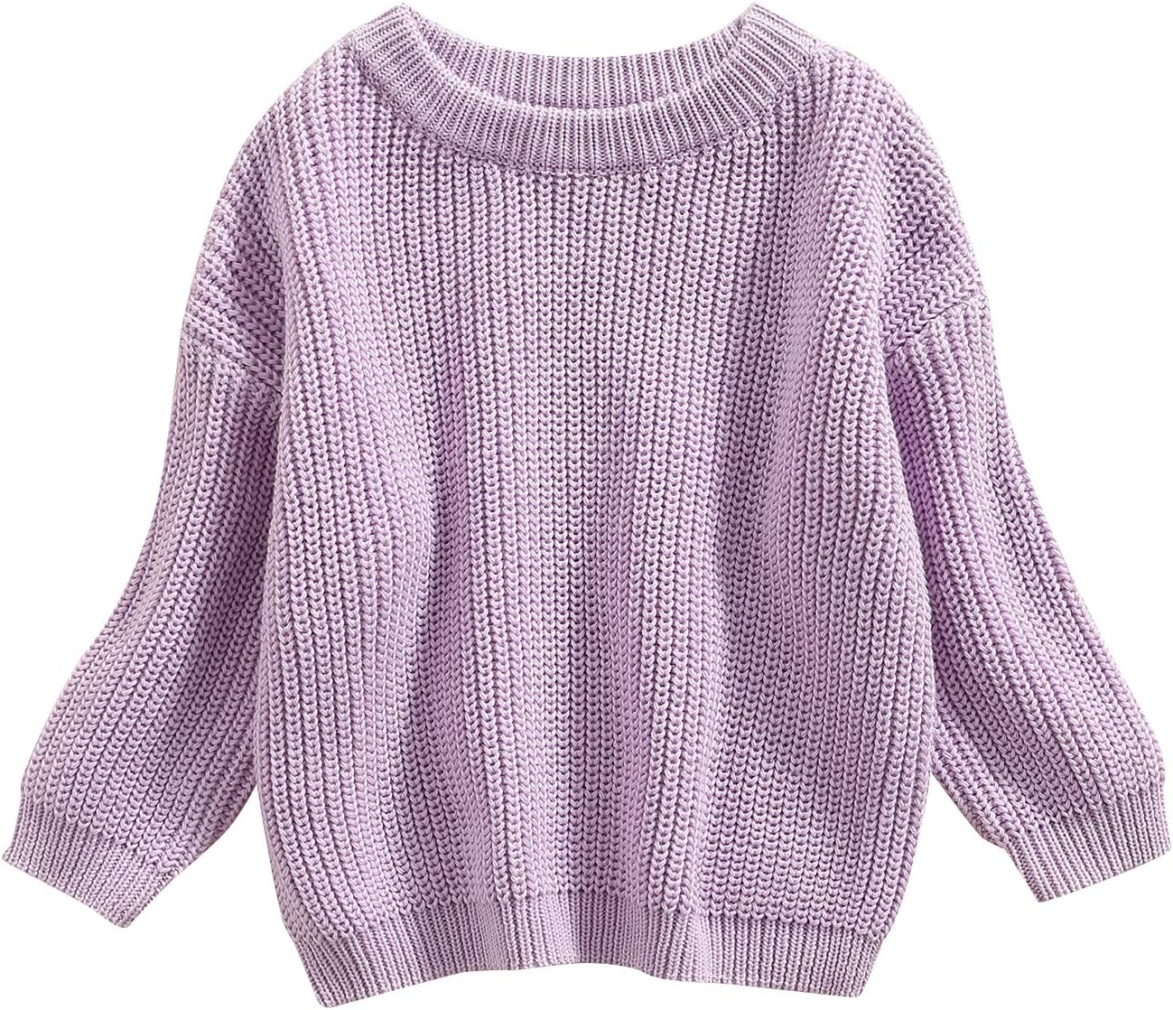 Karwuiio Toddler Unisex Knit Sweater Fall Winter Top