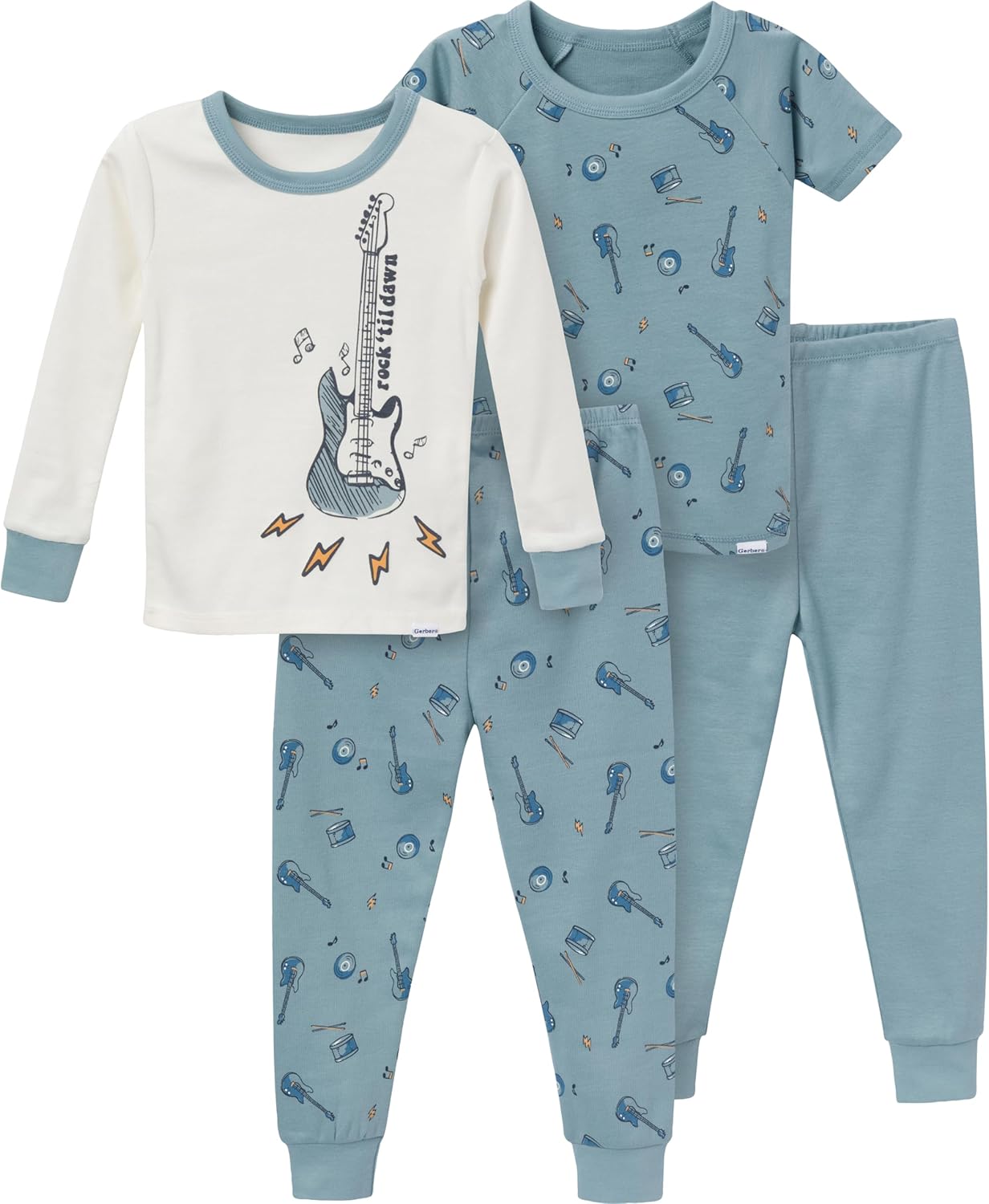 Gerber Baby Boys Snug Fit Pajama Set - Comfort Soft